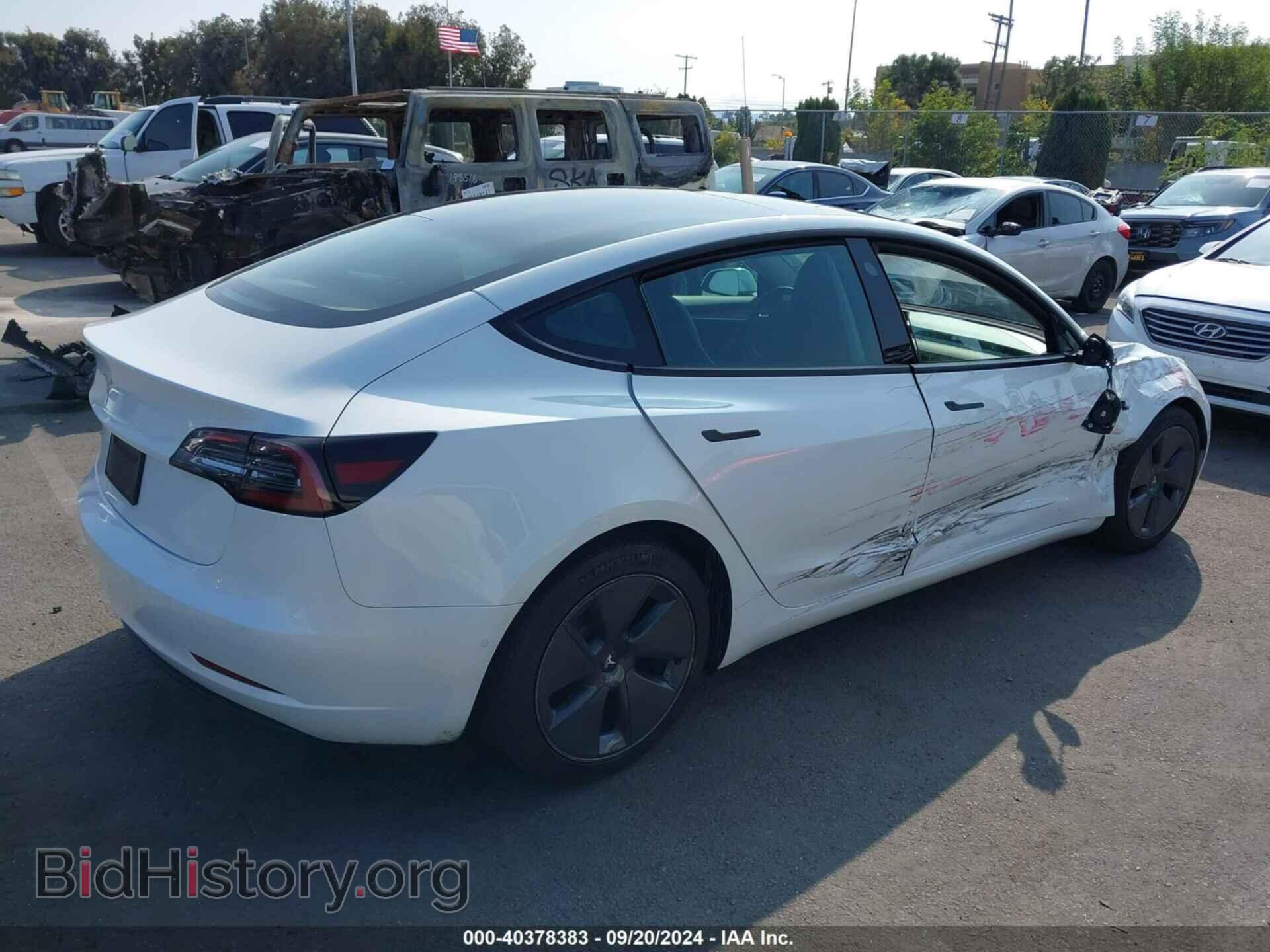 2022 TESLA MODEL 3 - VIN: 5YJ3E1EA7NF118626 - Photo 4