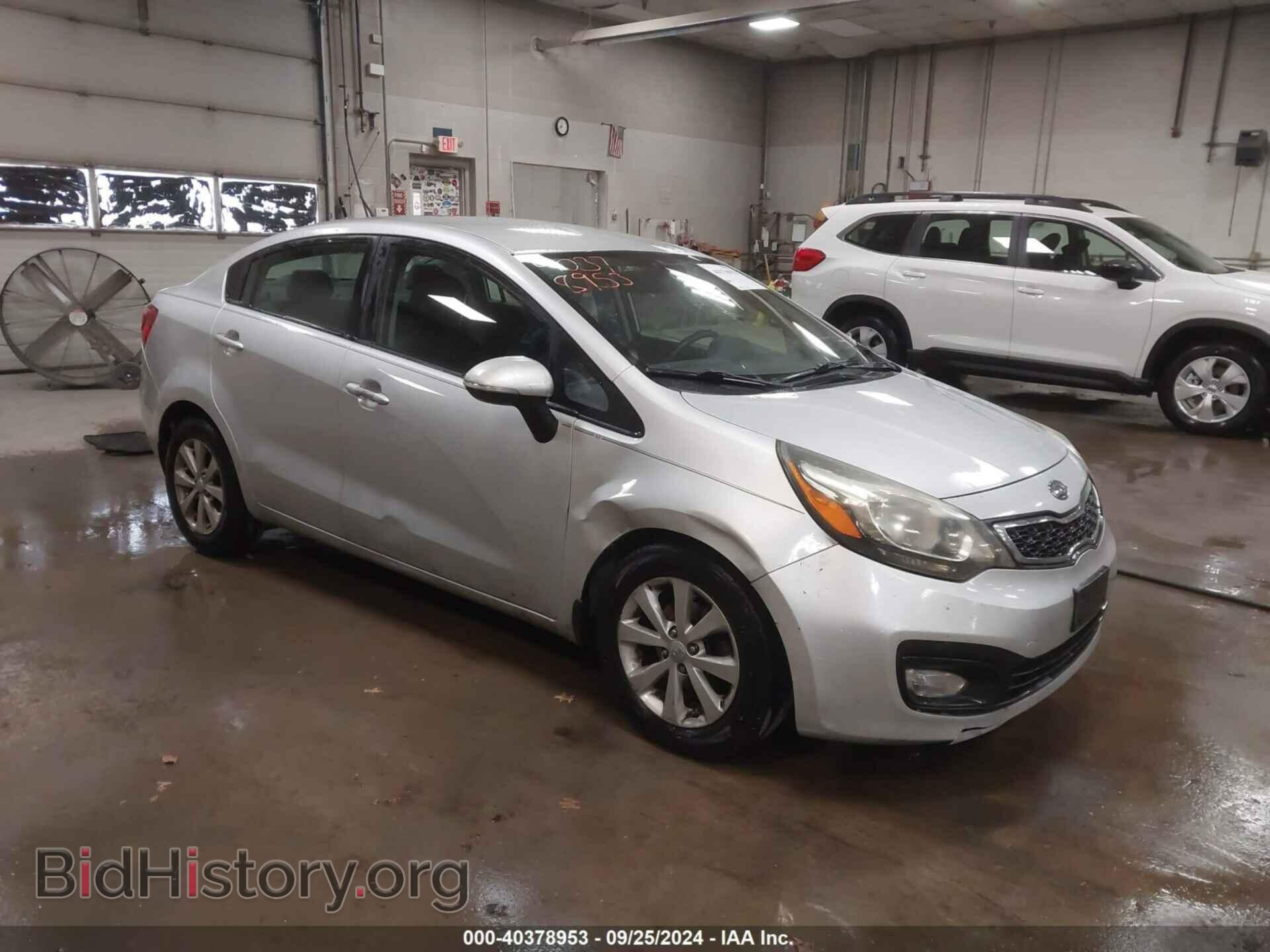 Фотография KNADN4A36D6128679 - KIA RIO 2013