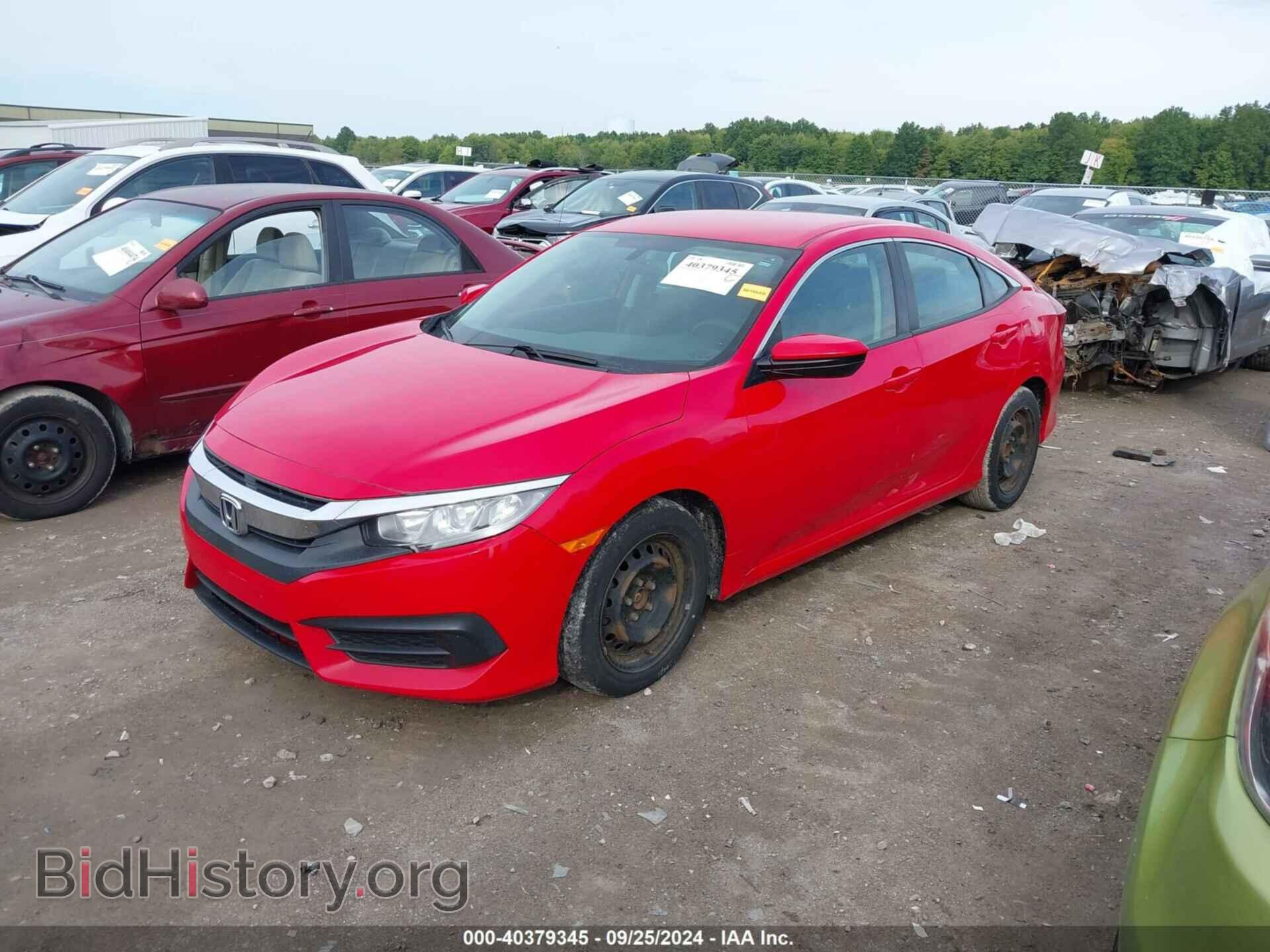 2016 HONDA CIVIC - VIN: 2HGFC2F51GH558608 - Фото 2