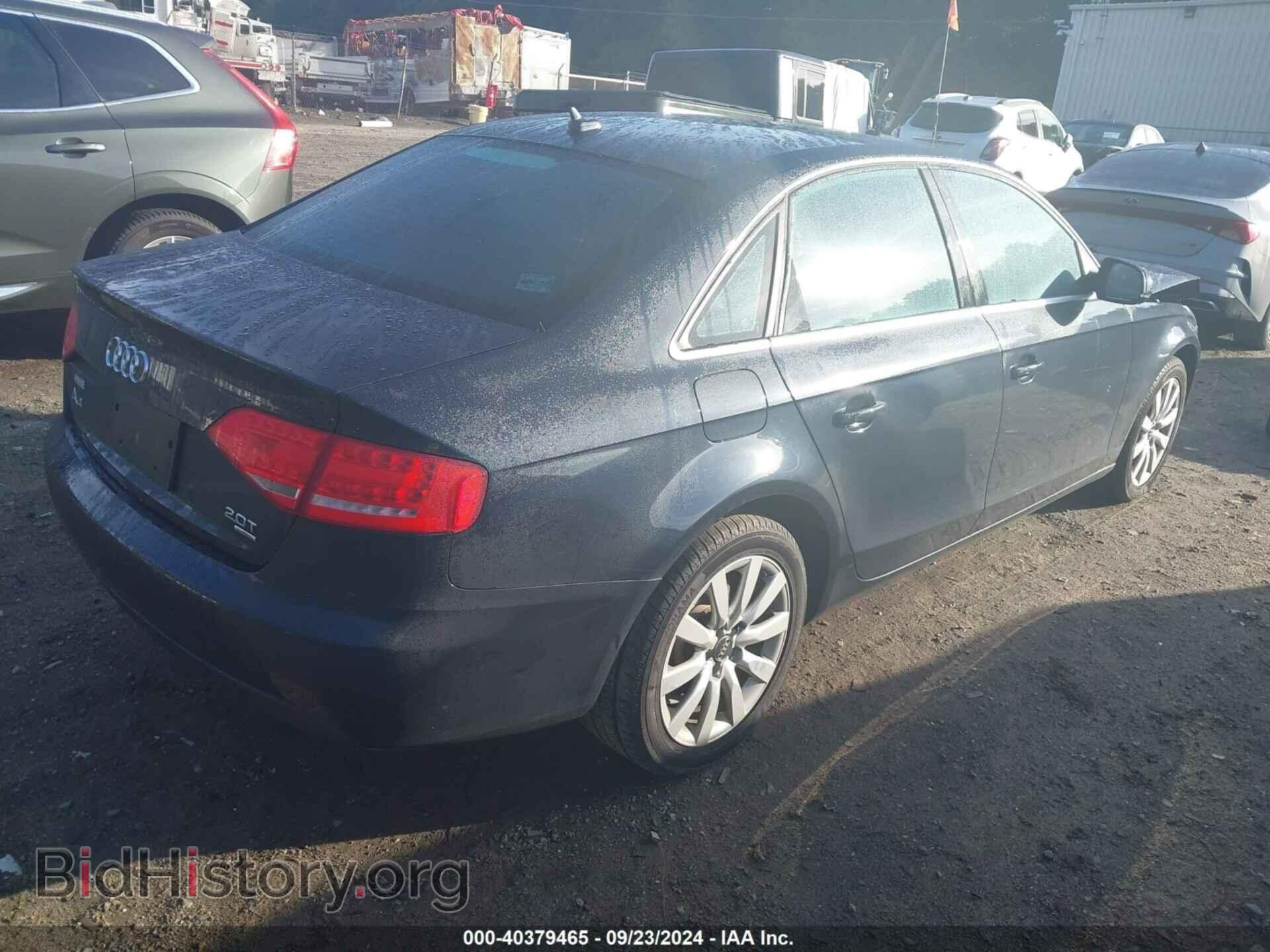 2012 AUDI A4 - VIN: WAUBFAFL0CN019845 - Фото 4