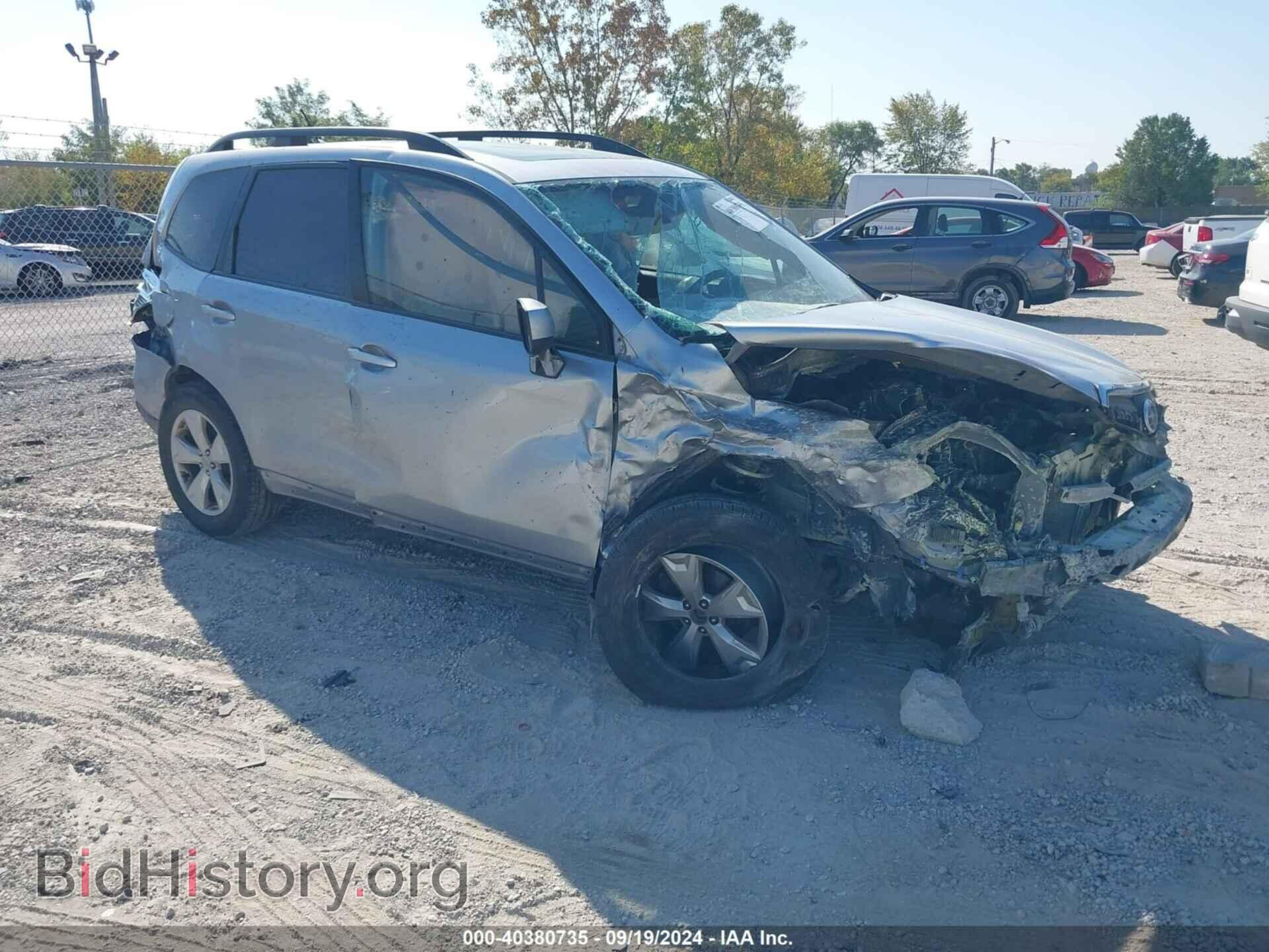 Фотография JF2SJADC8FH822752 - SUBARU FORESTER 2015