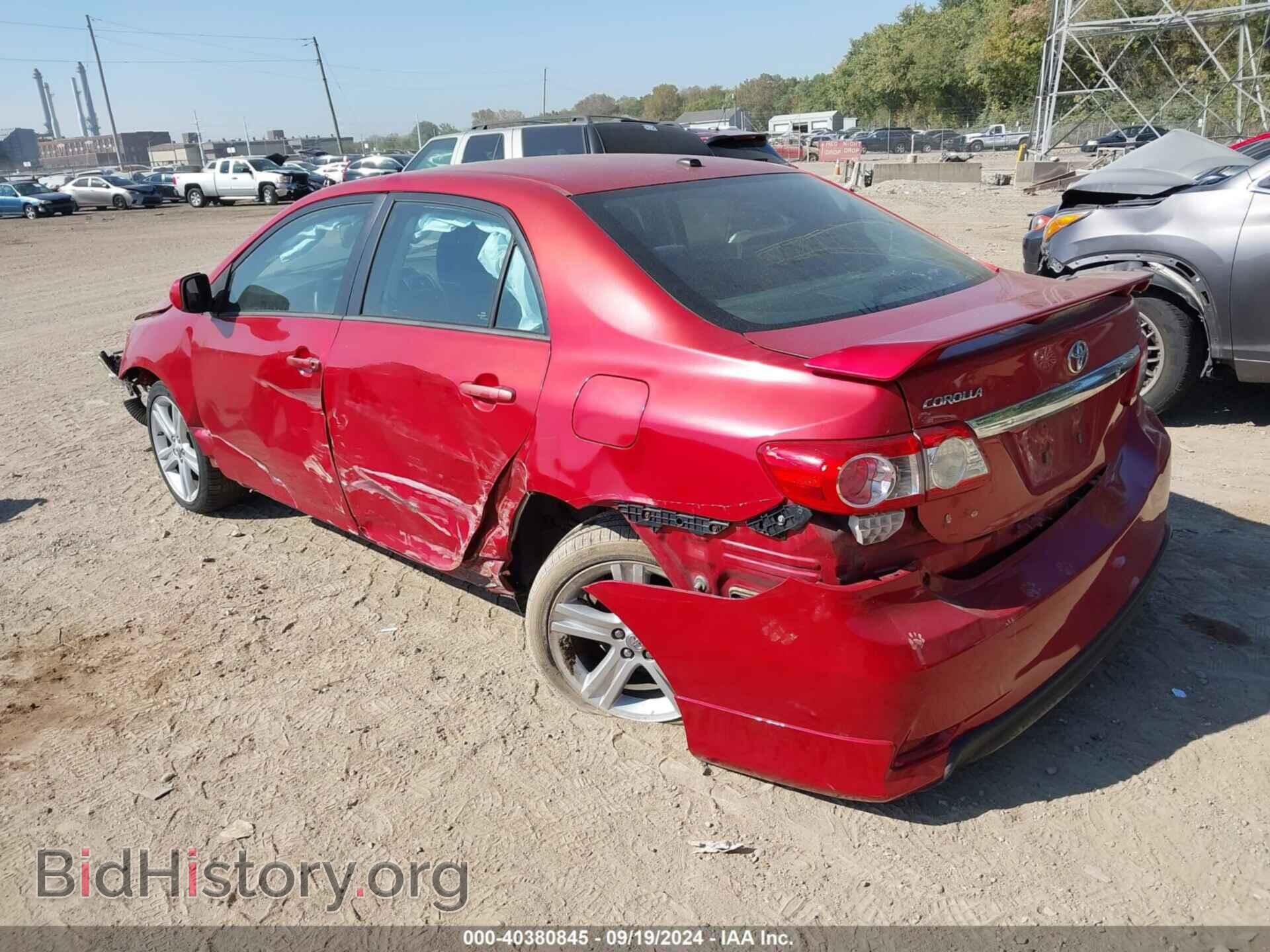 2013 TOYOTA COROLLA - VIN: 2T1BU4EE8DC942382 - Фото 3