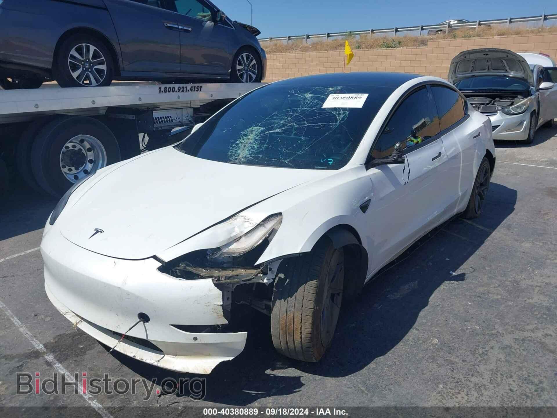 2021 TESLA MODEL 3 - VIN: 5YJ3E1EA2MF068233 - Photo 2