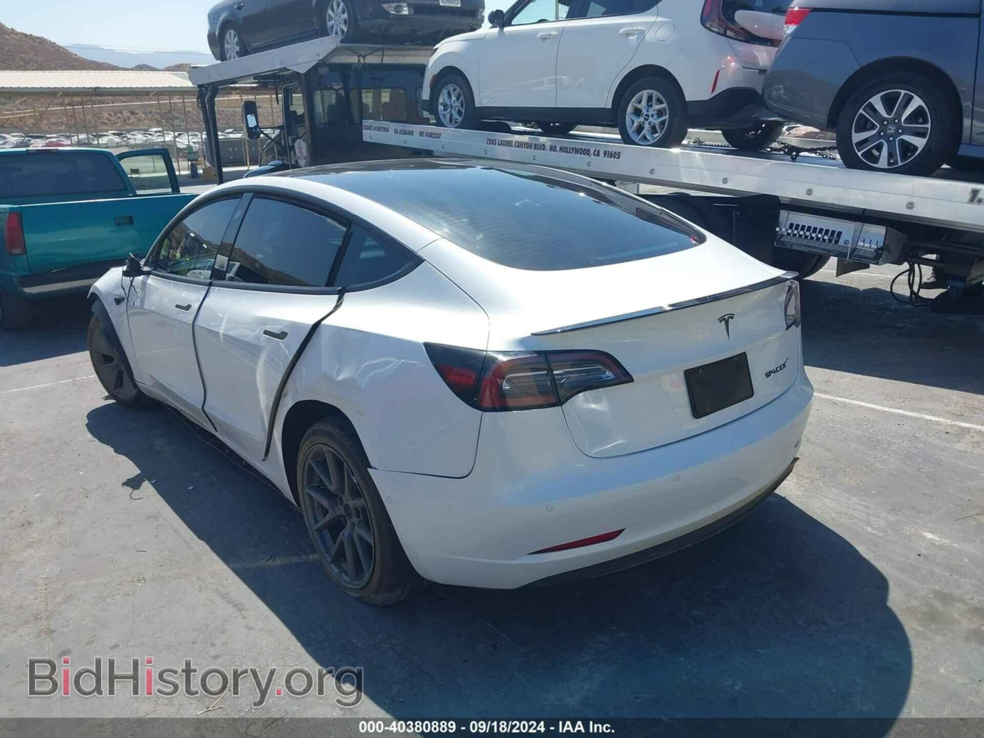 2021 TESLA MODEL 3 - VIN: 5YJ3E1EA2MF068233 - Photo 3