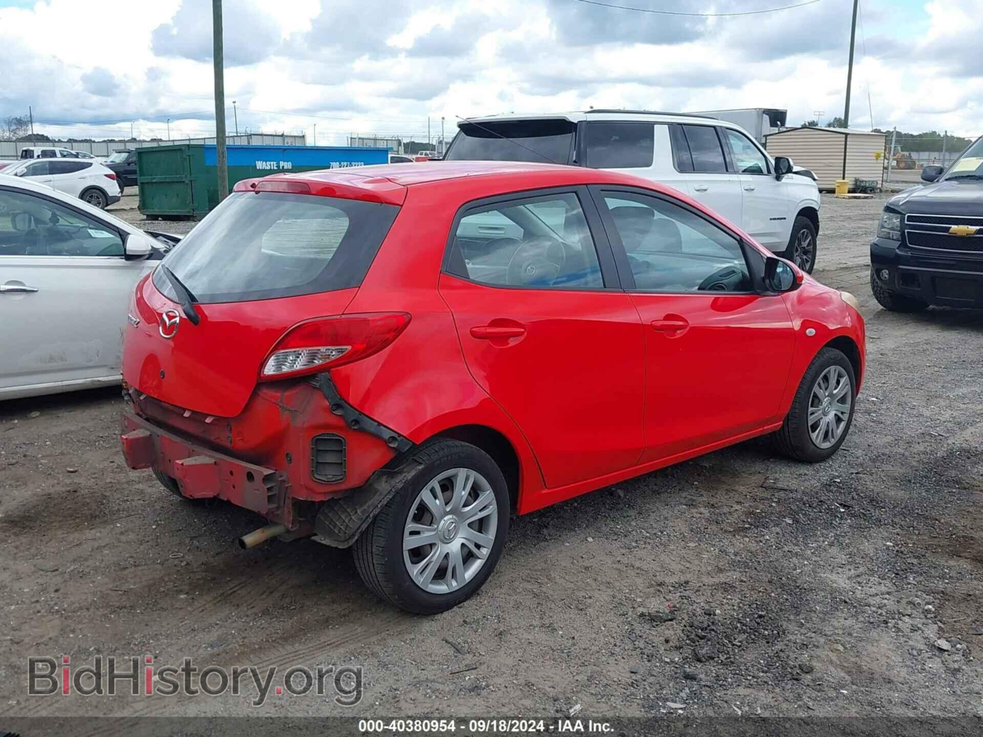 2014 MAZDA MAZDA2 - VIN: JM1DE1KY5E0188341 - Фото 4