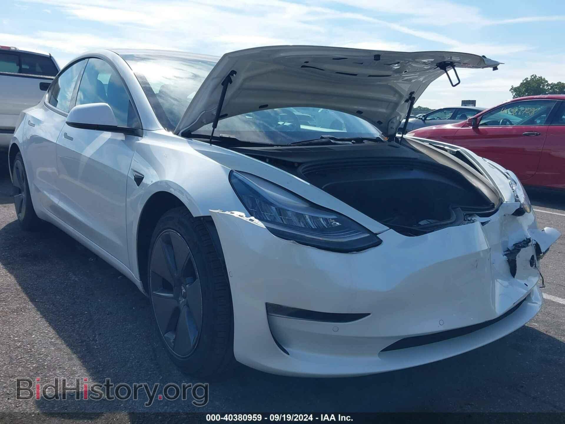 Фотография 5YJ3E1EA1MF854816 - TESLA MODEL 3 2021