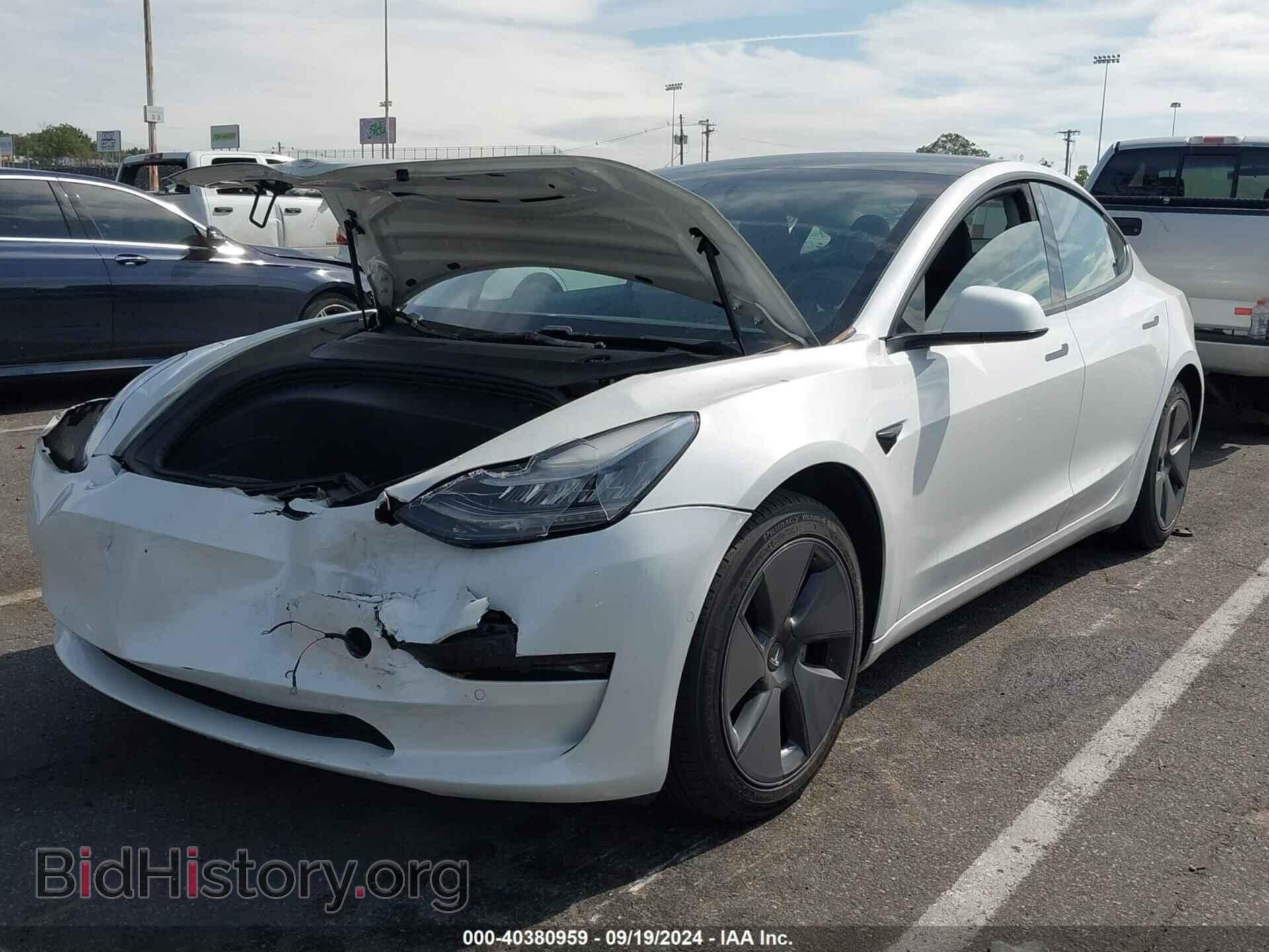 2021 TESLA MODEL 3 - VIN: 5YJ3E1EA1MF854816 - Photo 2