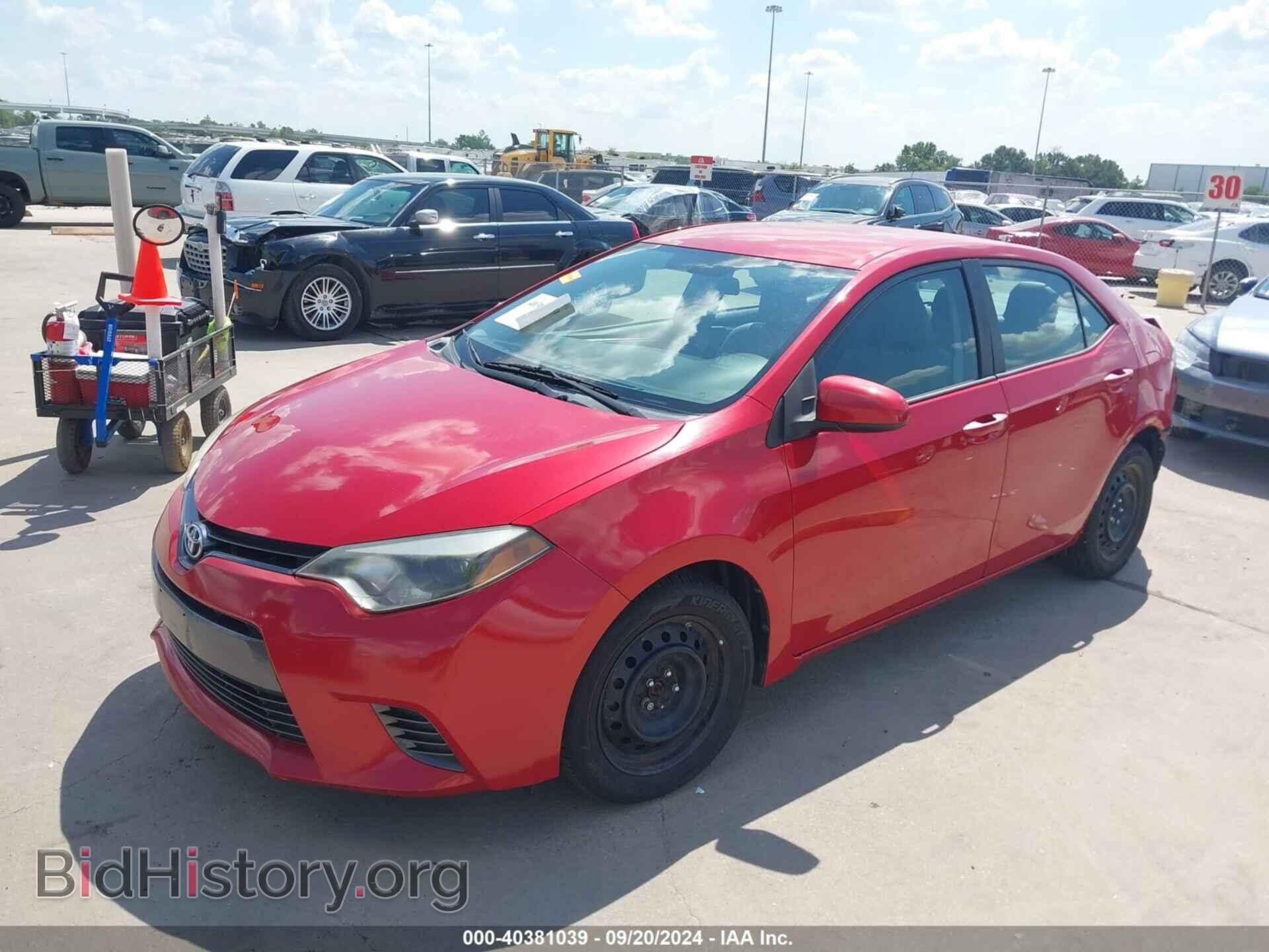2015 TOYOTA COROLLA - VIN: 2T1BURHE7FC334283 - Фото 2