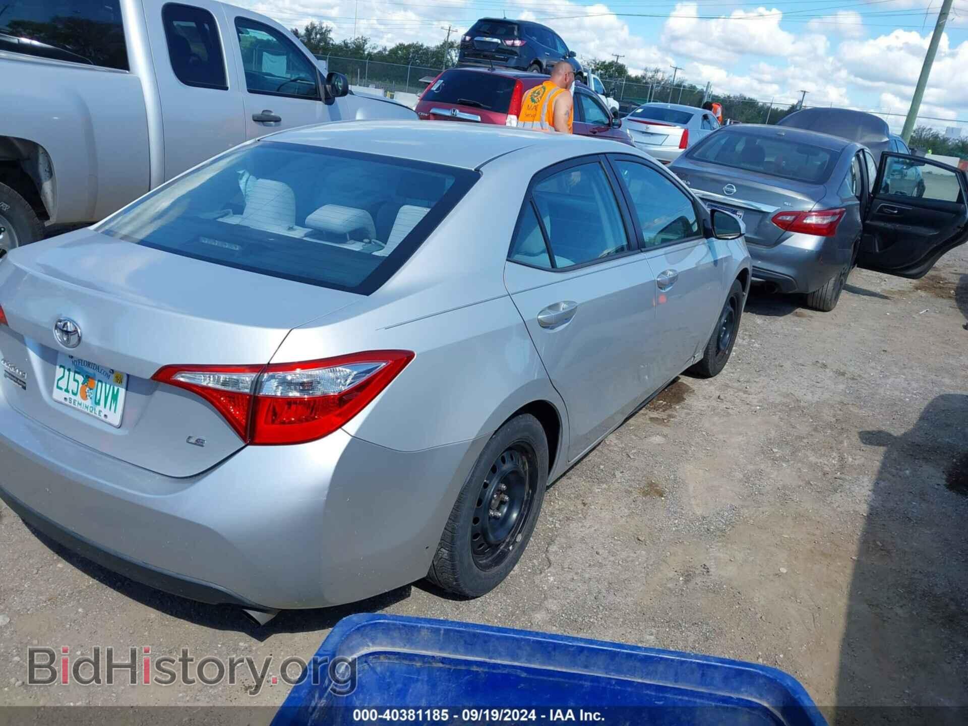 2014 TOYOTA COROLLA - VIN: 2T1BURHE2EC022600 - Фото 4