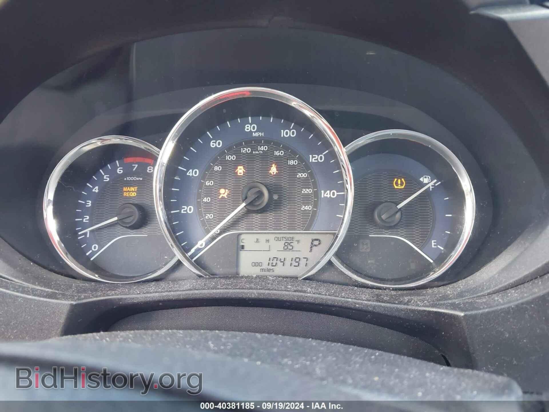 2014 TOYOTA COROLLA - VIN: 2T1BURHE2EC022600 - Фото 7