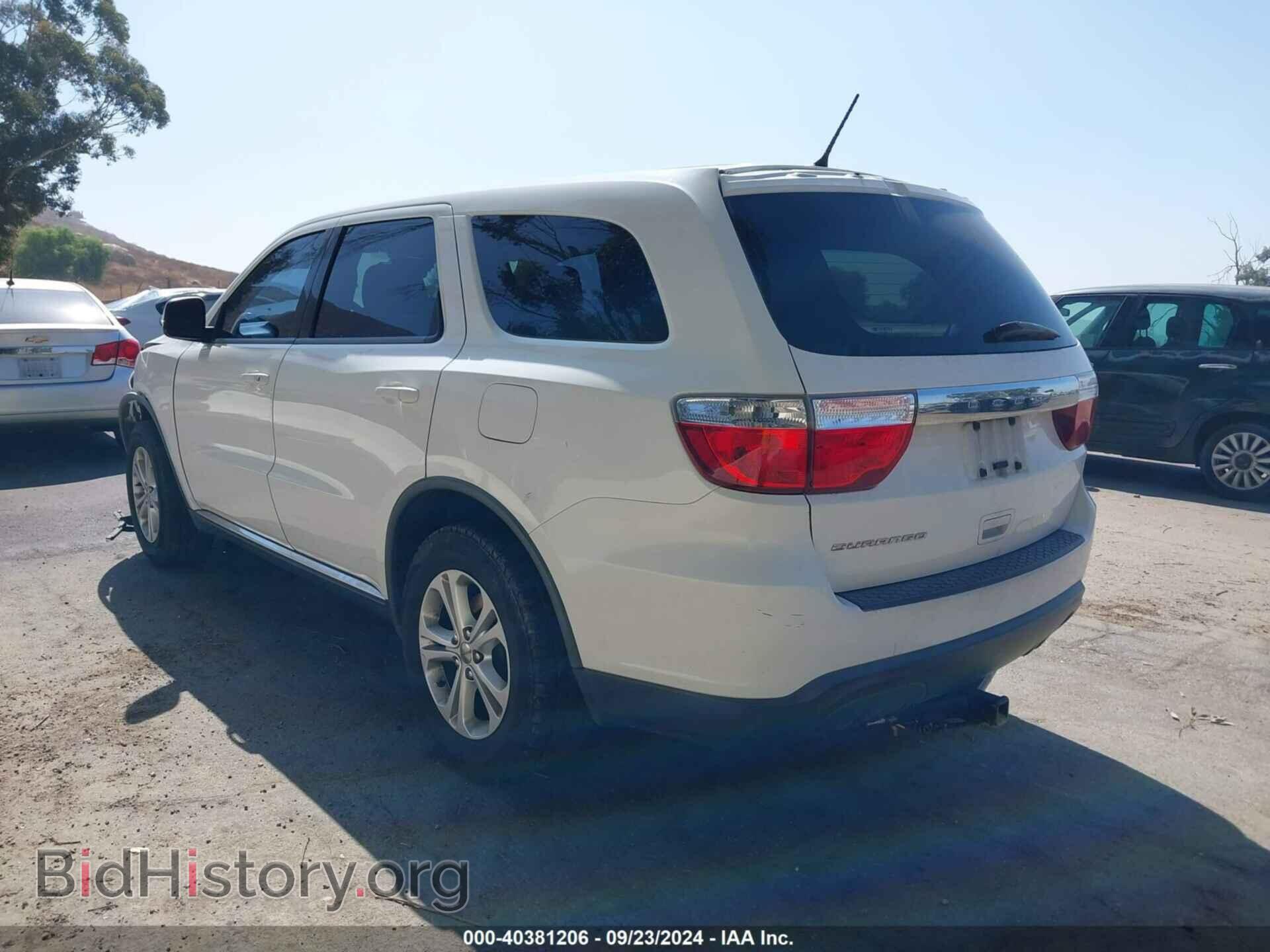 2013 DODGE DURANGO - VIN: 1C4RDHAGXDC697784 - Фото 3