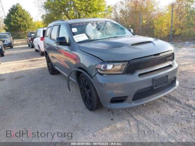2019 Dodge DURANGO GT PLUS AWD, серый — VIN 1C4RDJDG1KC605607, IAAI
