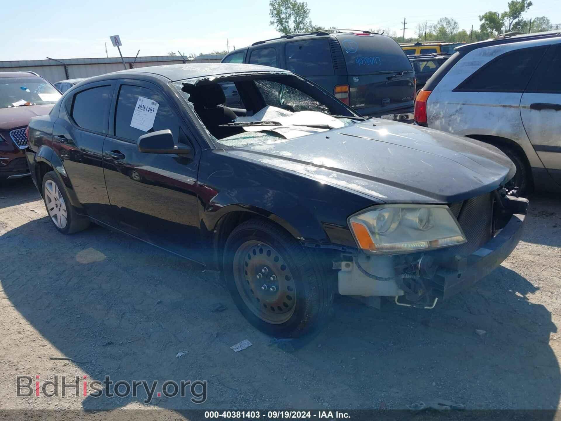 Photo 1B3BD4FB3BN608390 - DODGE AVENGER 2011