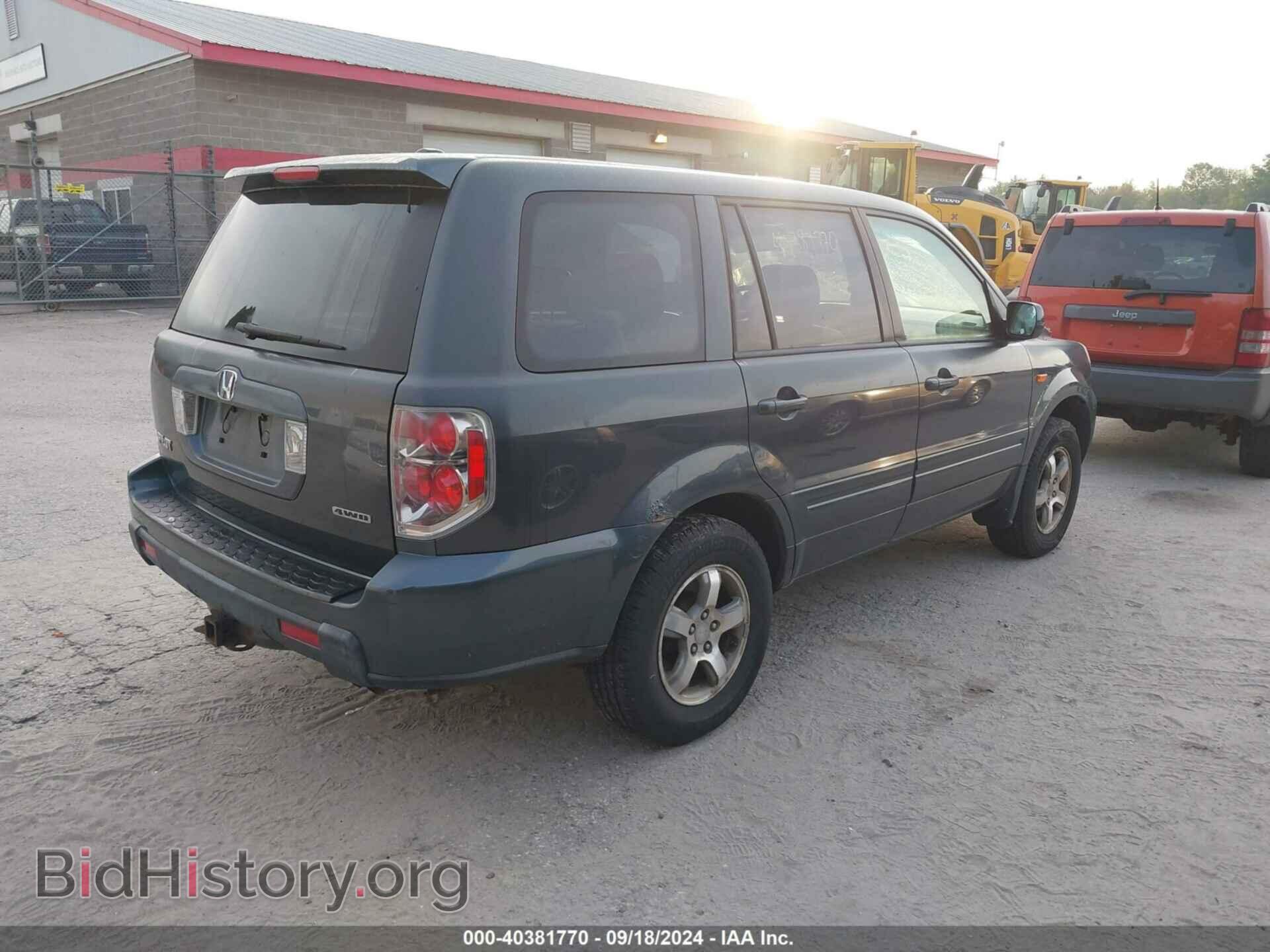 2006 HONDA PILOT - VIN: 2HKYF18546H522701 - Фото 4