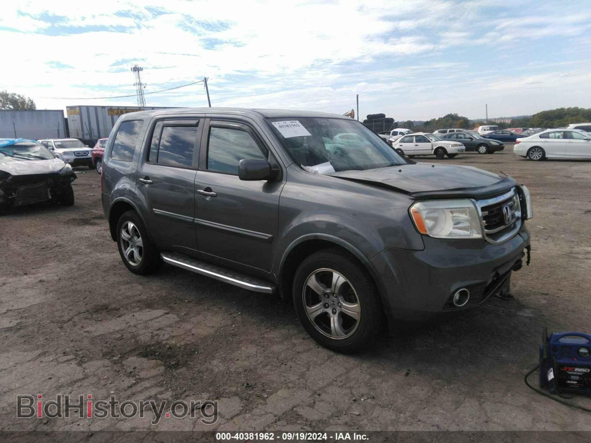Photo 5FNYF4H51DB009810 - HONDA PILOT 2013