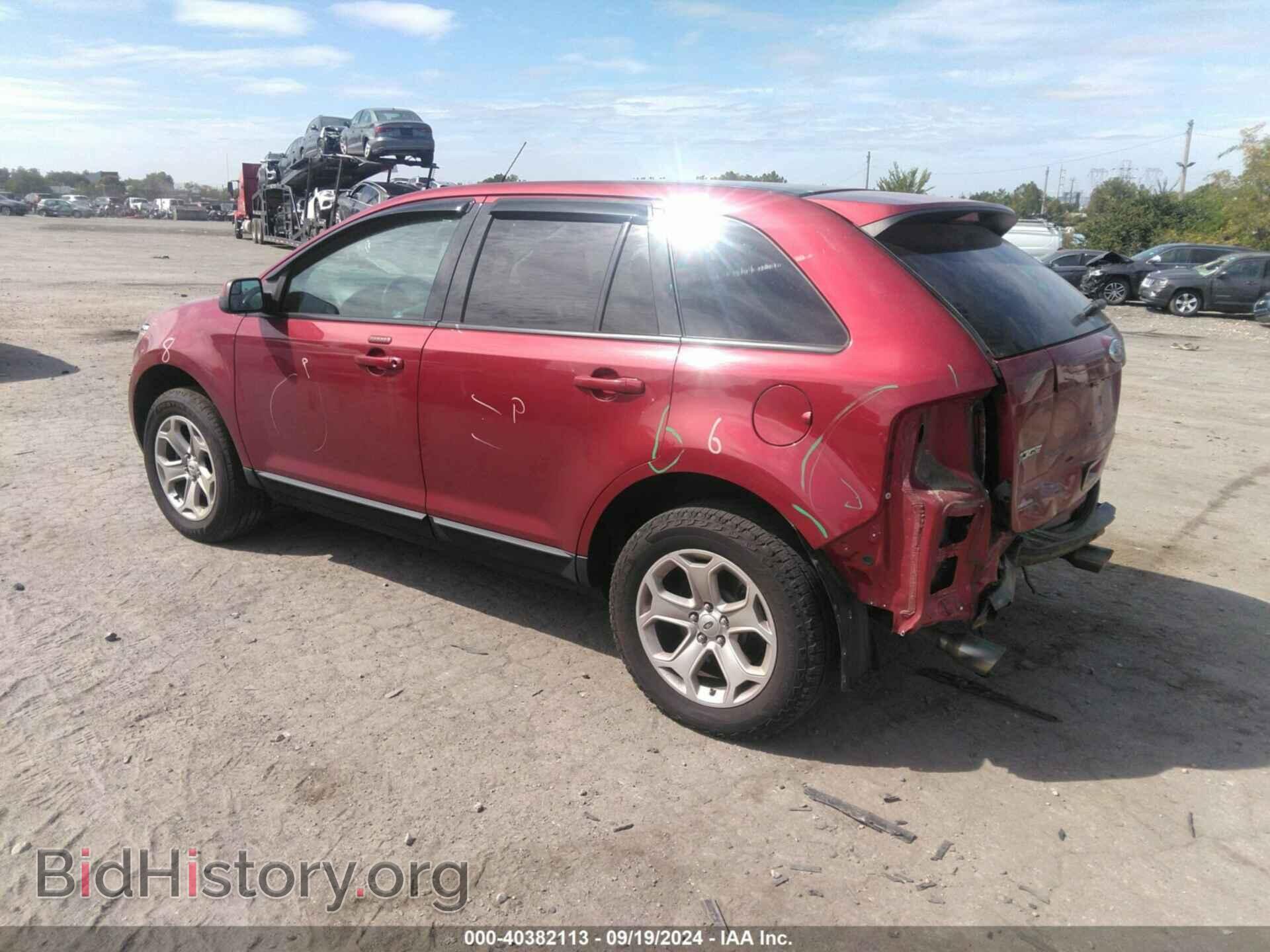 2014 FORD EDGE - VIN: 2FMDK4JC5EBA00993 - Photo 3