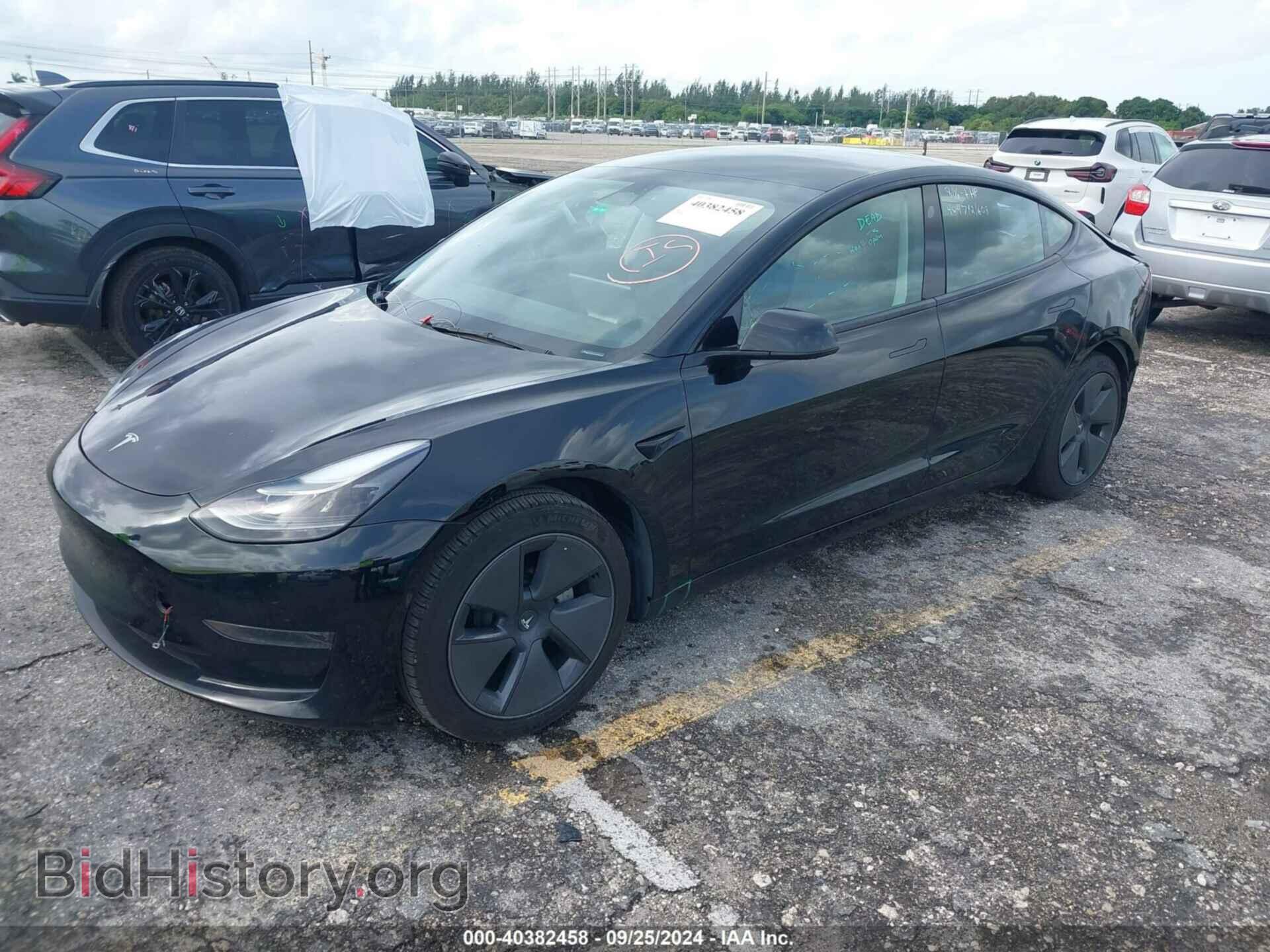 2023 TESLA MODEL 3 - VIN: 5YJ3E1EA2PF566226 - Фото 2