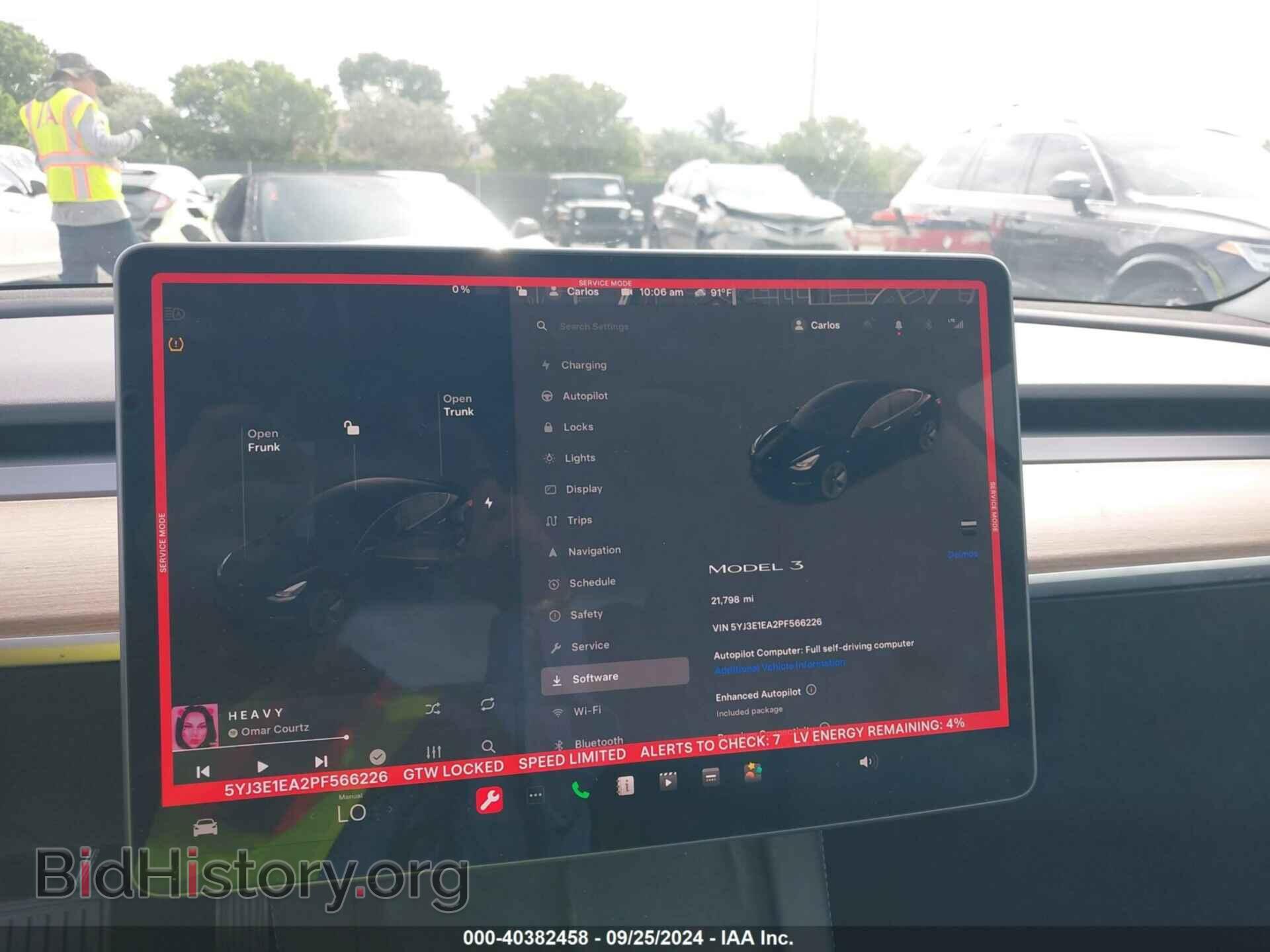 2023 TESLA MODEL 3 - VIN: 5YJ3E1EA2PF566226 - Фото 7