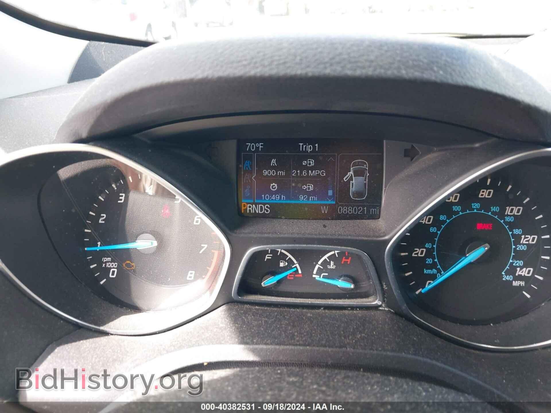 2013 FORD ESCAPE - VIN: 1FMCU0GX5DUC79010 - Фото 7