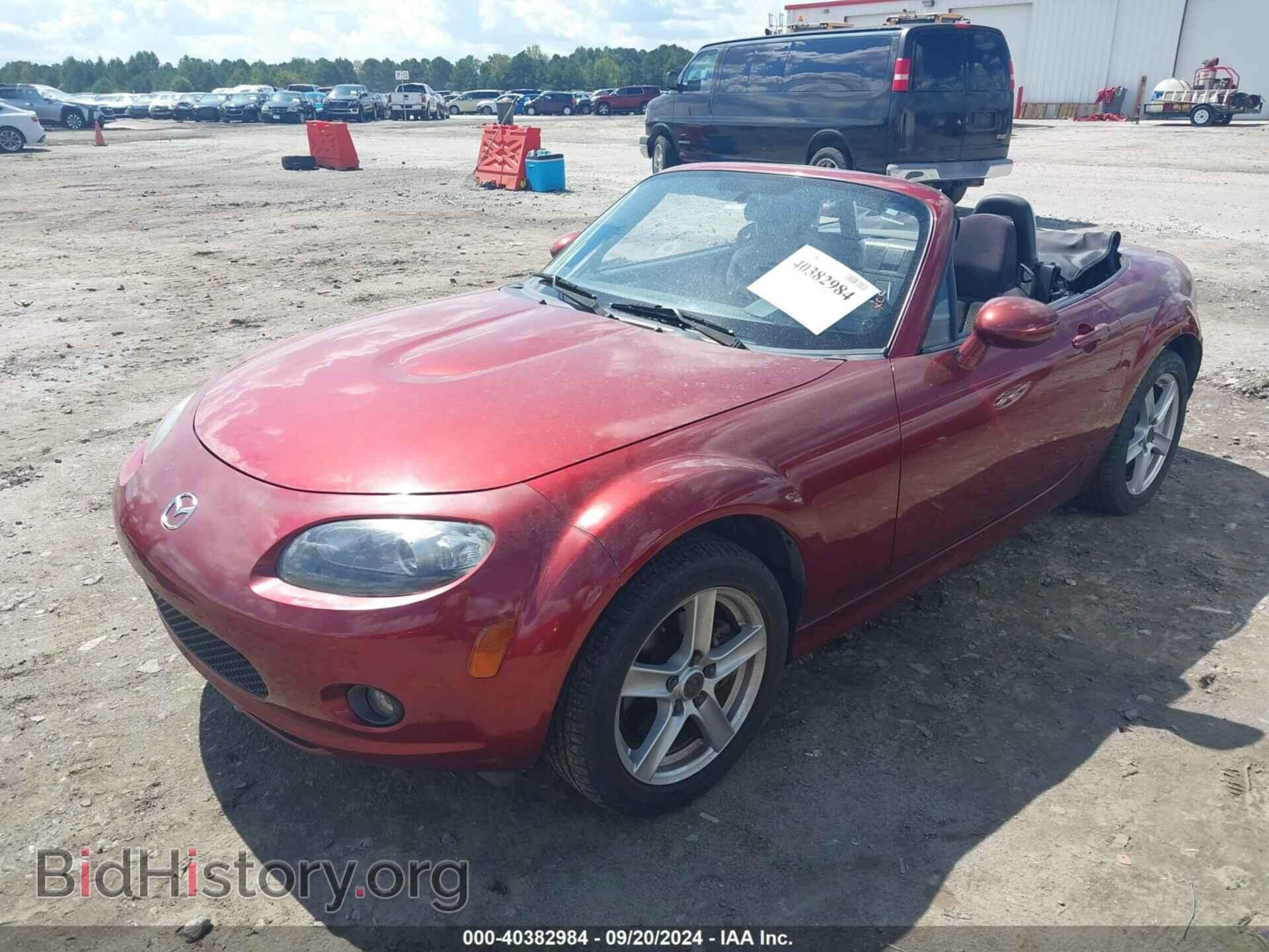 2006 MAZDA MX-5 - VIN: JM1NC25F060118614 - Фото 2