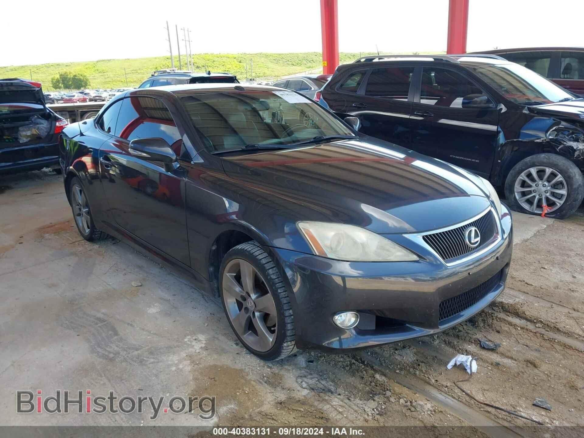 Photo JTHFF2C29A2500888 - LEXUS IS 250C 2010