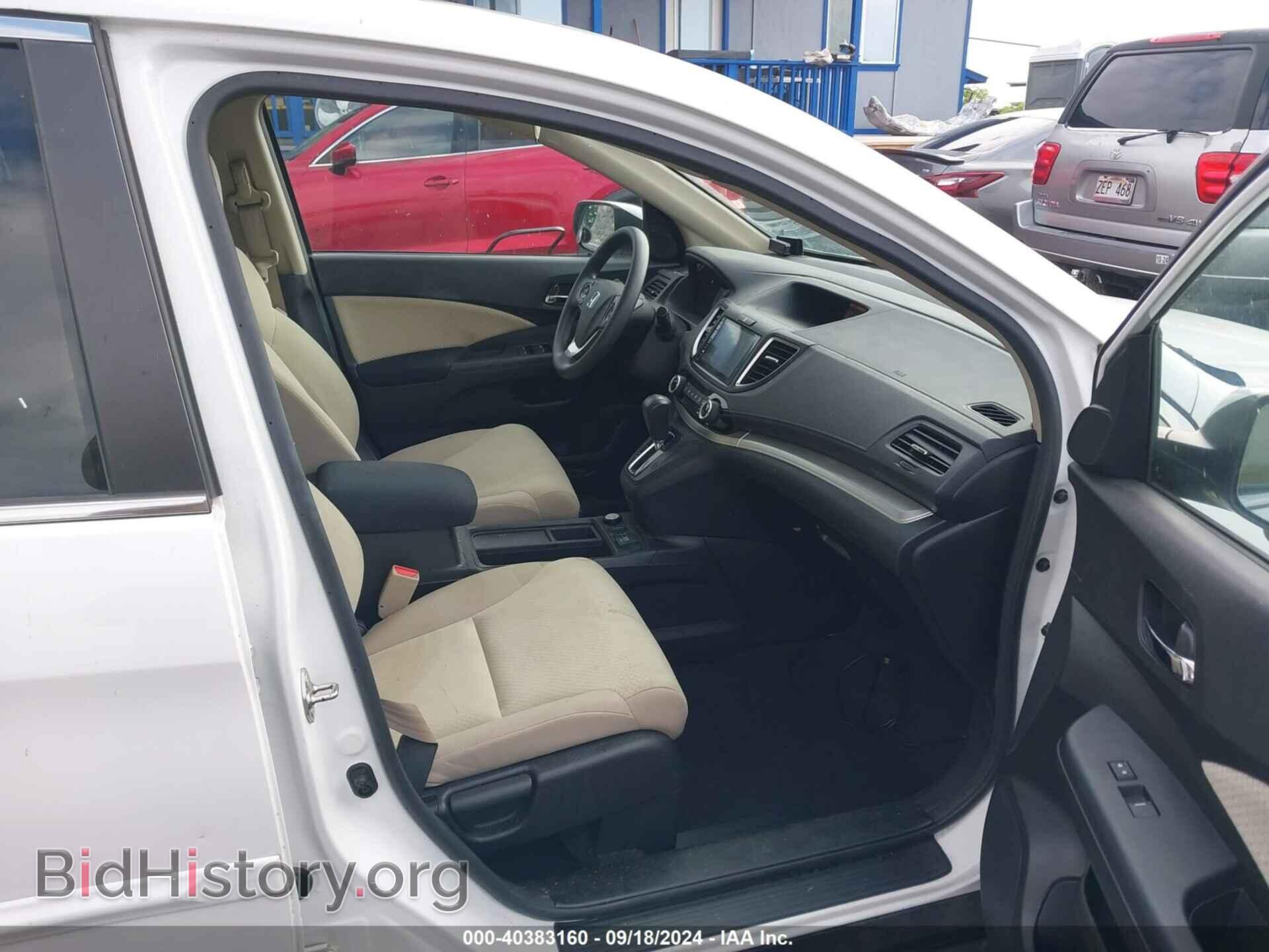 2016 HONDA CR-V - VIN: 5J6RM4H50GL083998 - Фото 5