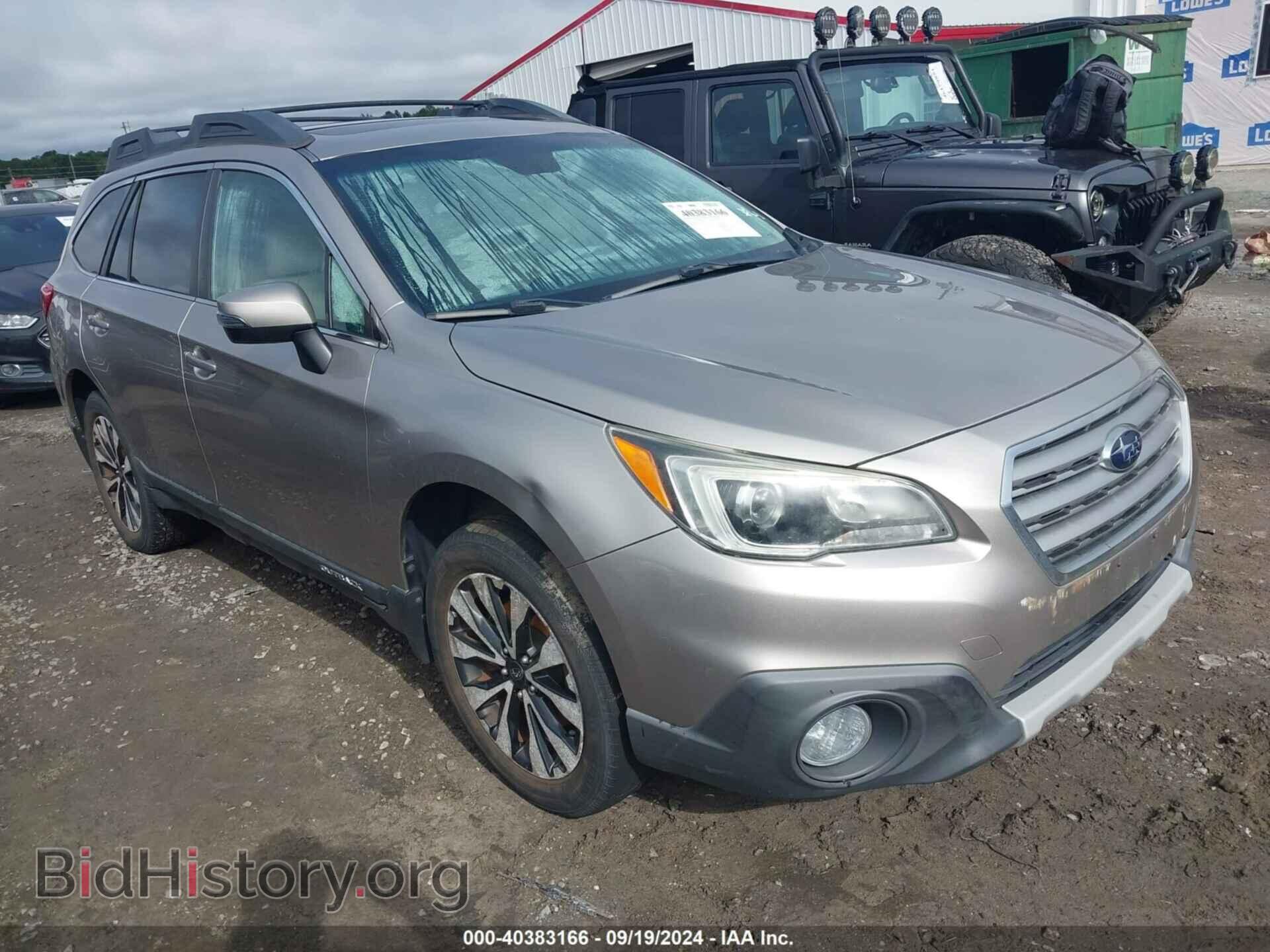 Фотография 4S4BSANC0F3250904 - SUBARU OUTBACK 2015
