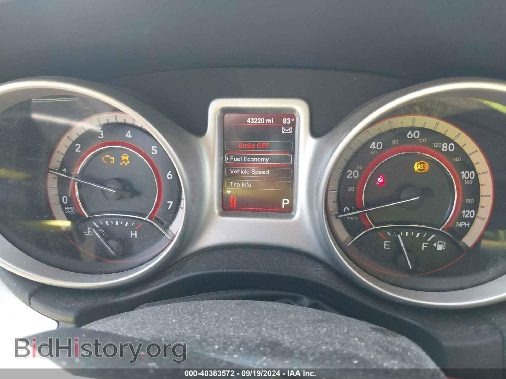 2014 DODGE JOURNEY - VIN: 3C4PDCAB5ET117555 - Фото 7
