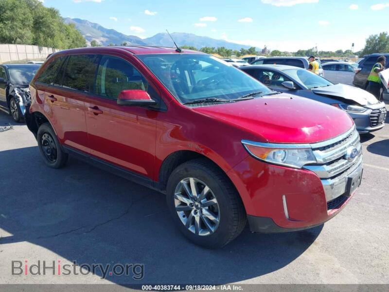 2014 Ford EDGE SEL (VIN 2FMDK4JC2EBB12988) — фото 1 из 16, IAAI, повреждение: правая задняя часть