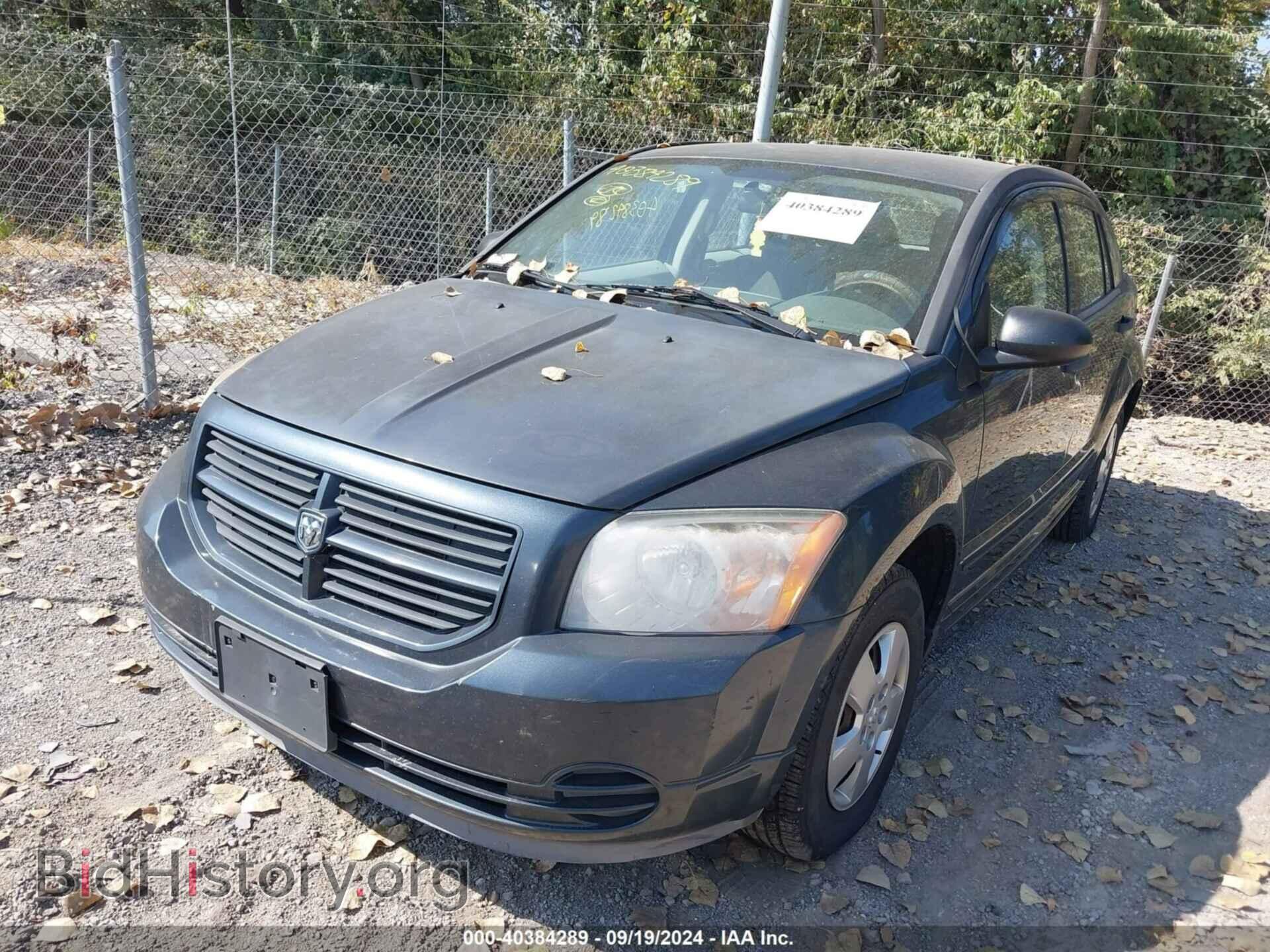 2007 DODGE CALIBER - VIN: 1B3HB28BX7D567187 - Фото 2