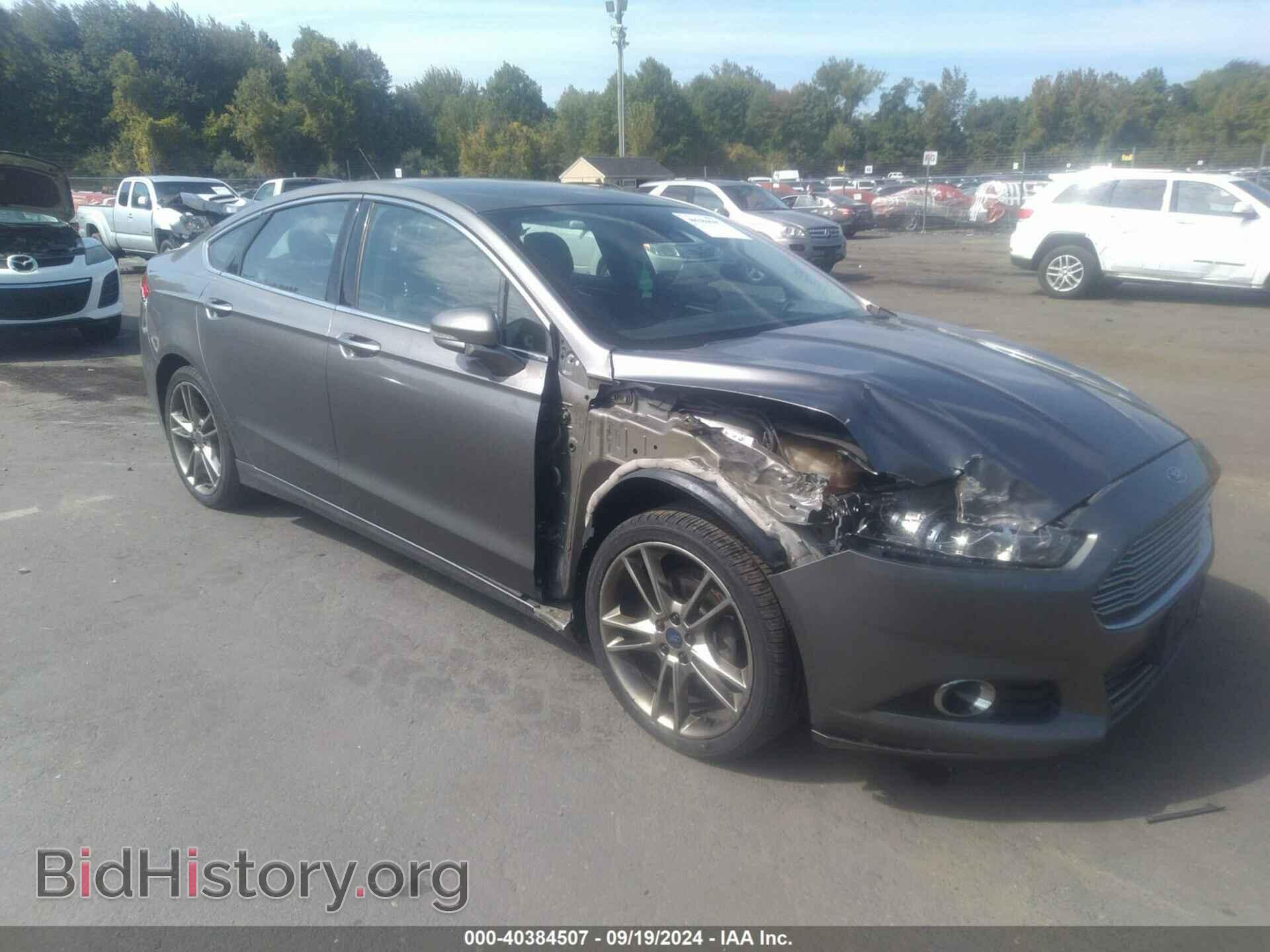Фотография 3FA6P0D98DR210825 - FORD FUSION 2013