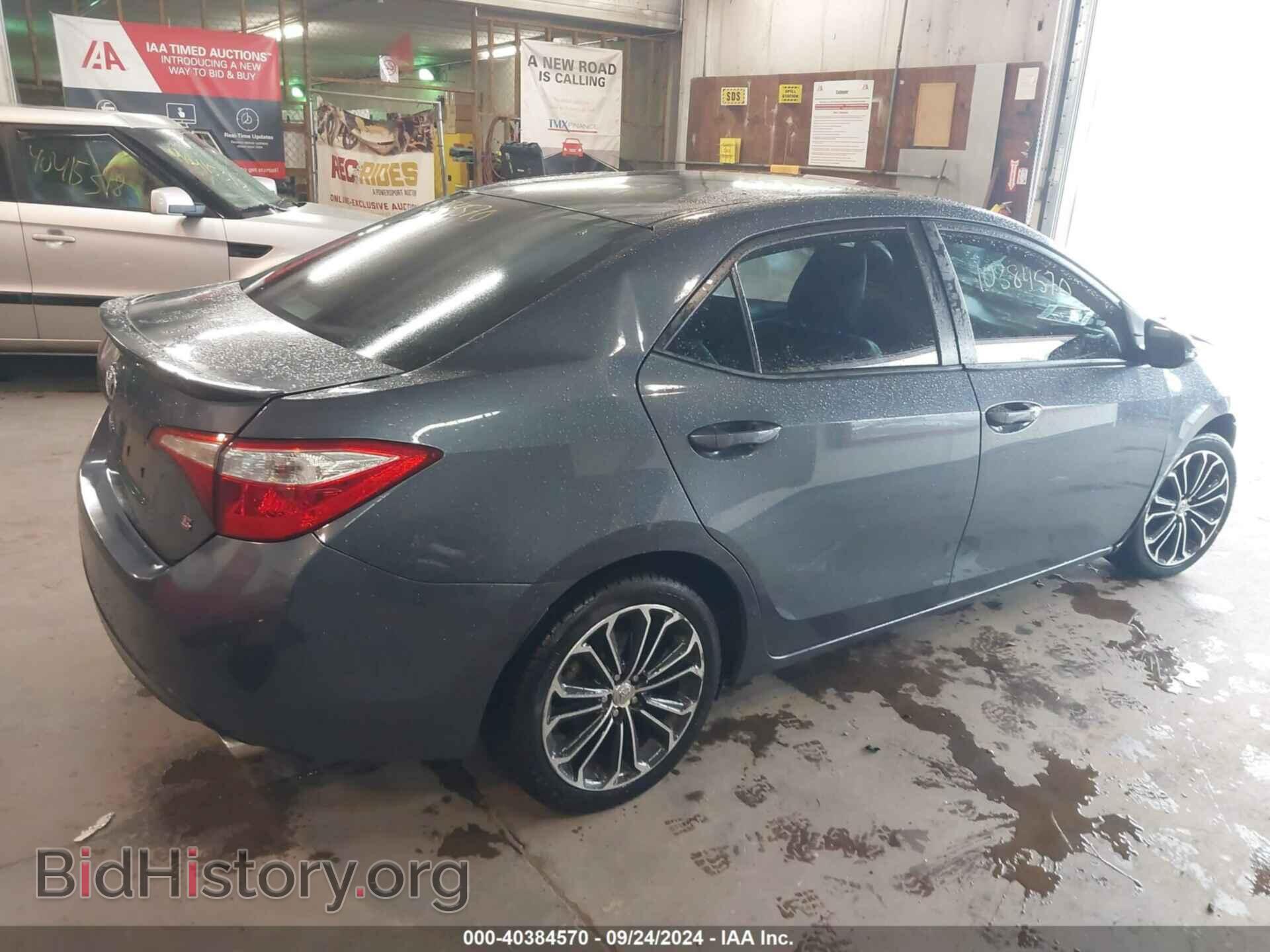 2014 TOYOTA COROLLA - VIN: 2T1BURHEXEC051195 - Фото 4