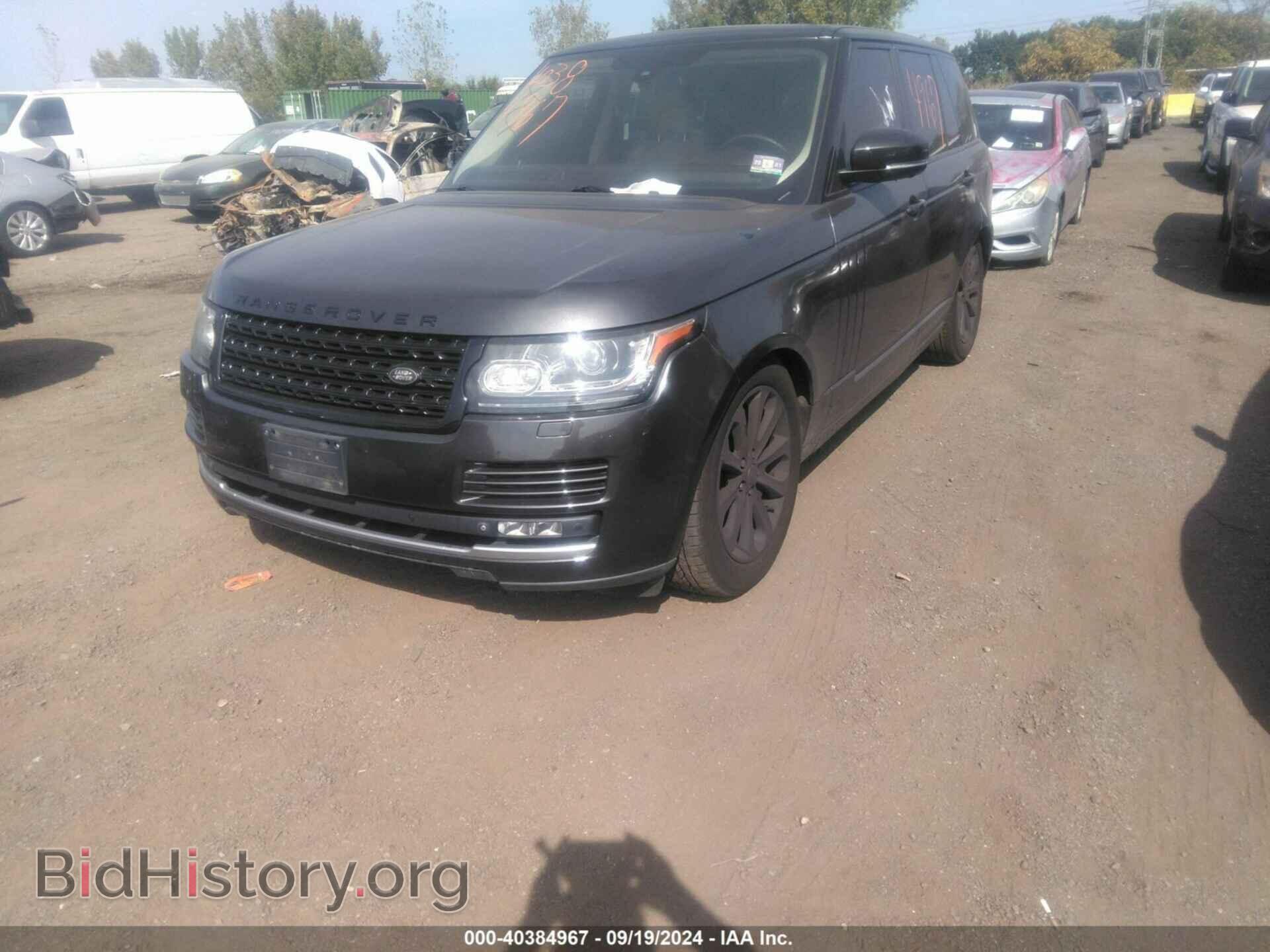 2014 LAND ROVER RANGE ROVER - VIN: SALGS2EF9EA133688 - Фото 2