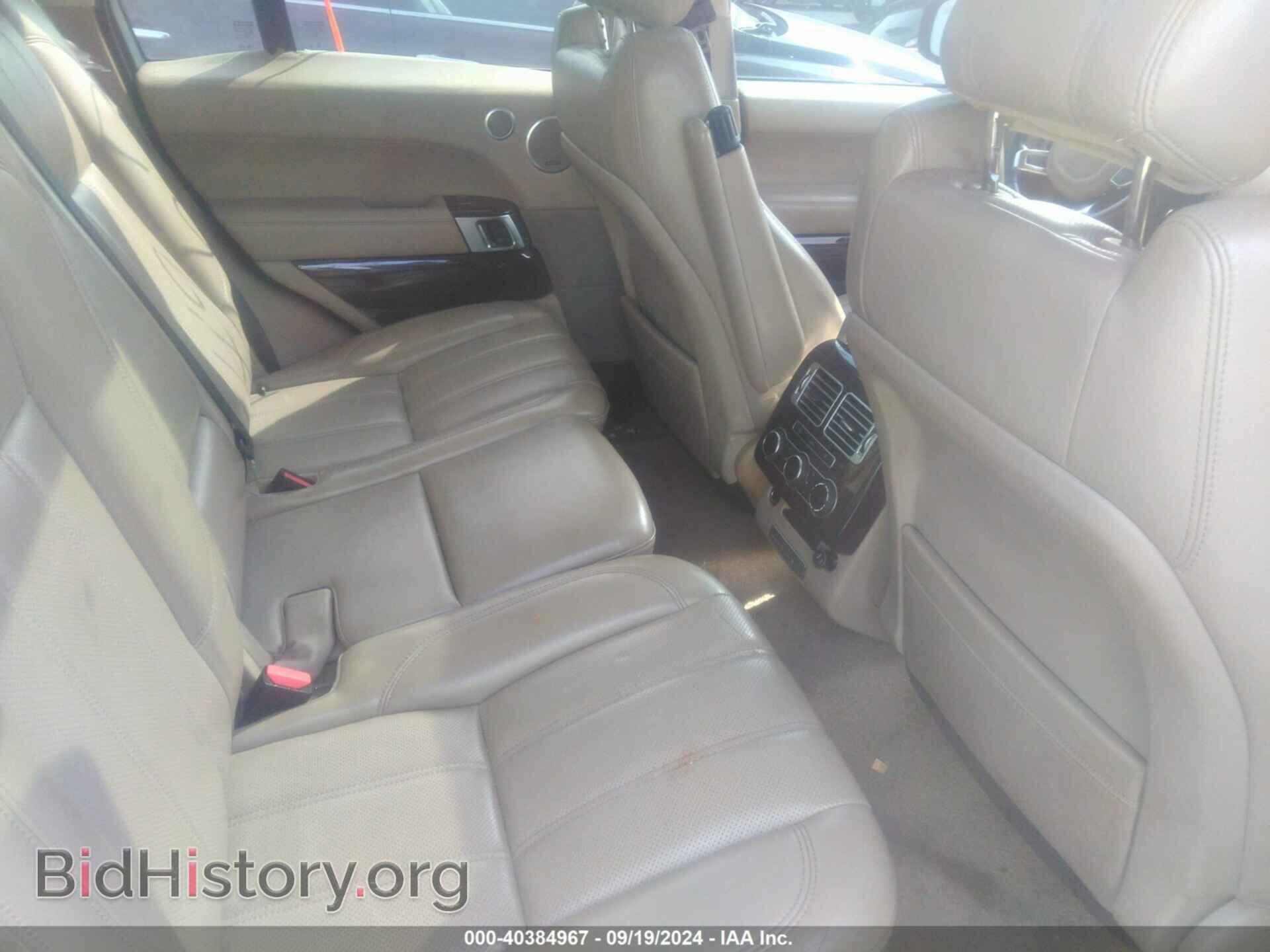 2014 LAND ROVER RANGE ROVER - VIN: SALGS2EF9EA133688 - Фото 8