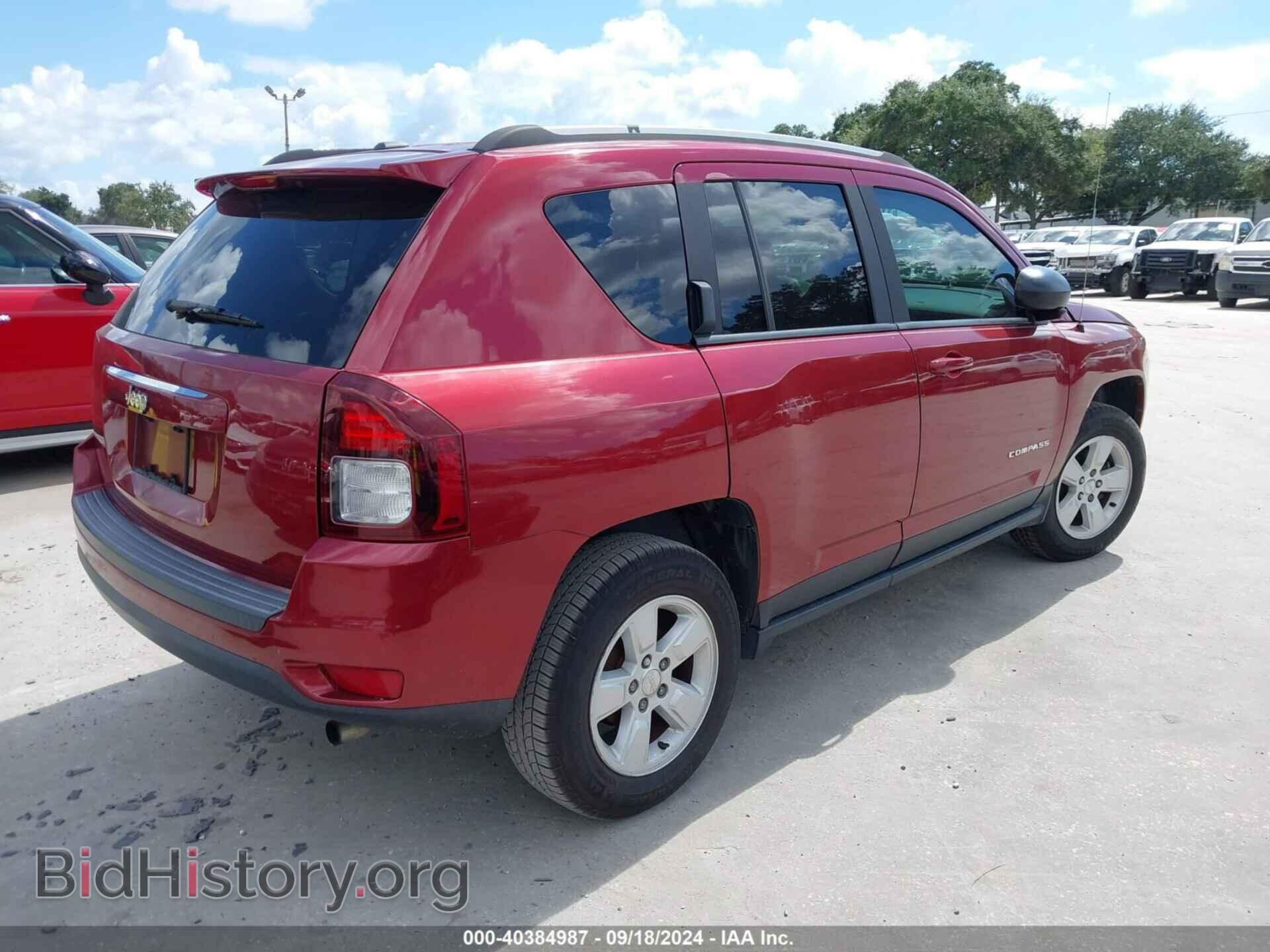2016 JEEP COMPASS - VIN: 1C4NJCBB5GD774945 - Фото 4