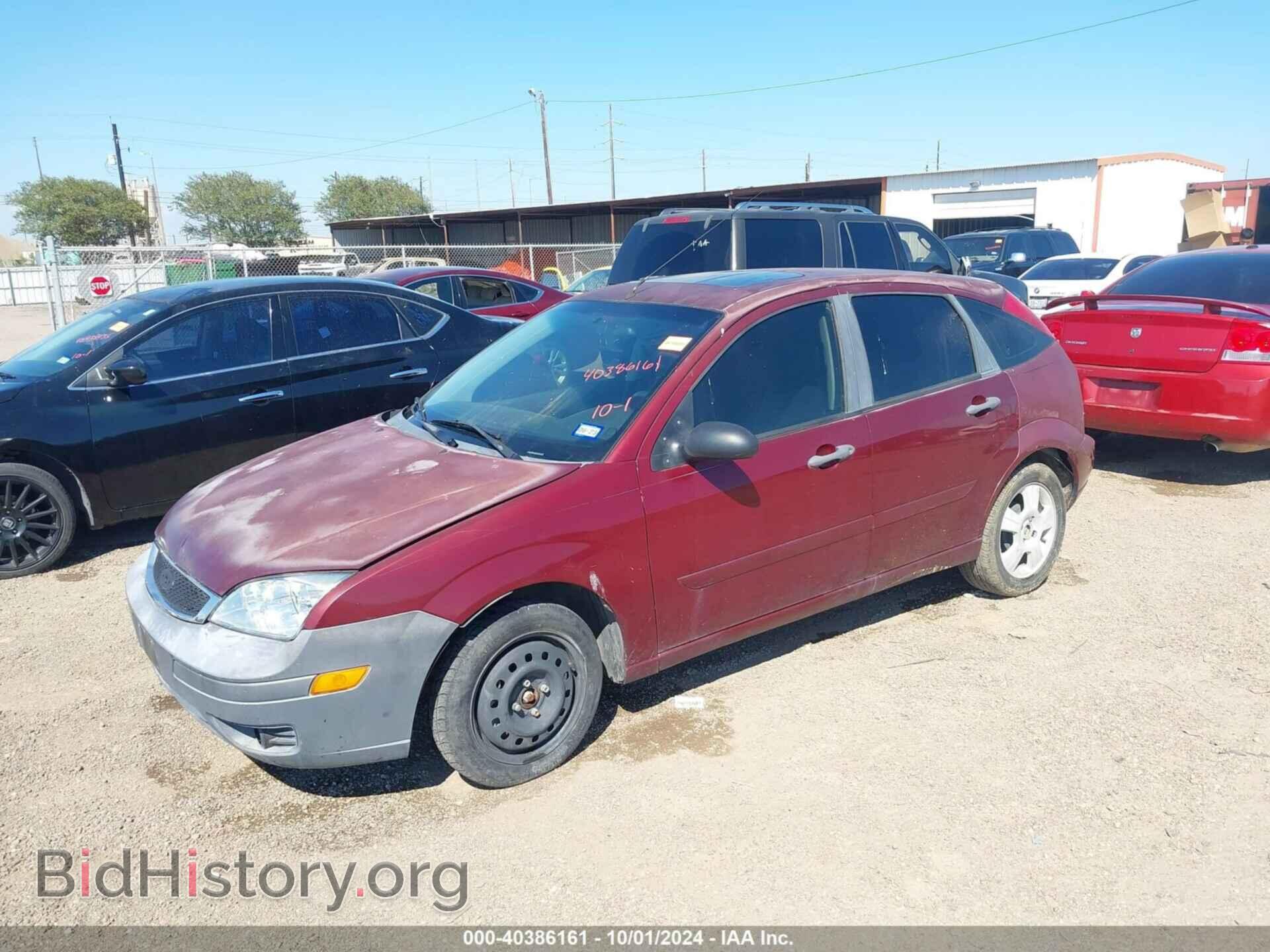 2007 FORD FOCUS - VIN: 1FAFP37N87W321886 - Фото 2
