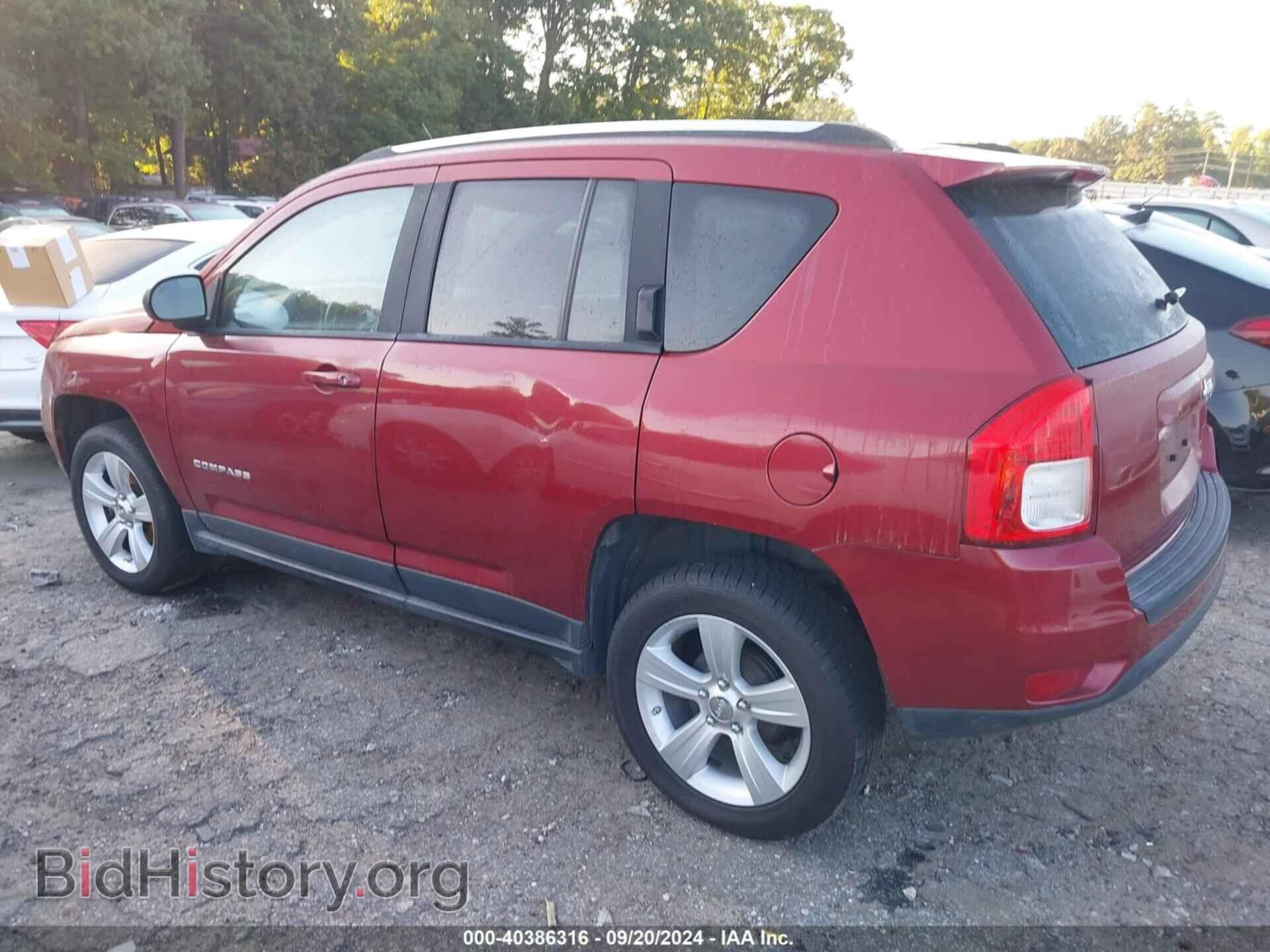 2012 JEEP COMPASS - VIN: 1C4NJCBA8CD677952 - Фото 3