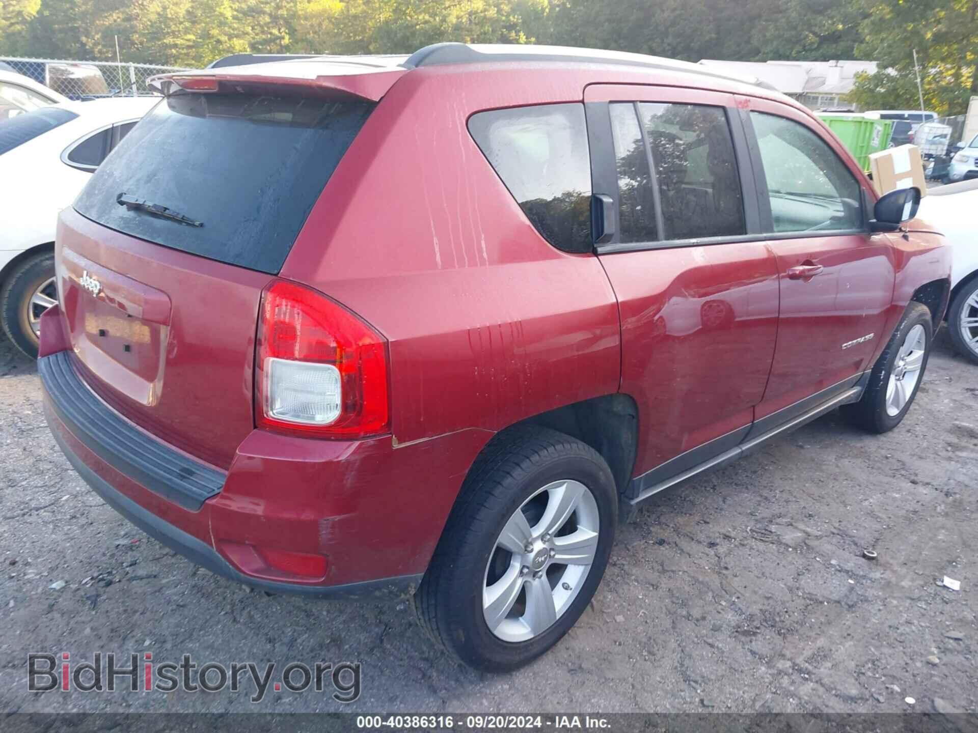 2012 JEEP COMPASS - VIN: 1C4NJCBA8CD677952 - Фото 4