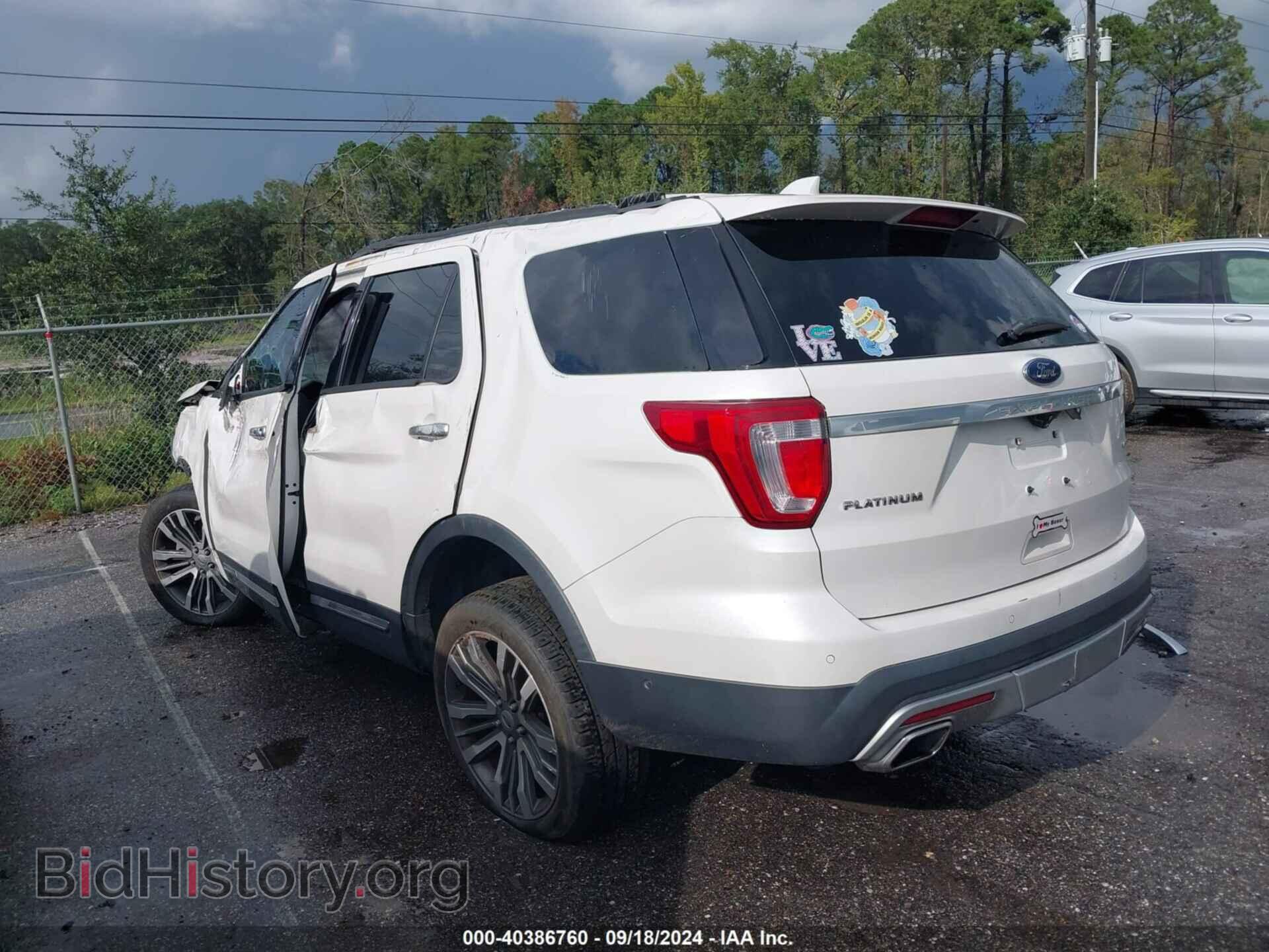 2016 FORD EXPLORER - VIN: 1FM5K8HT9GGD13283 - Фото 3