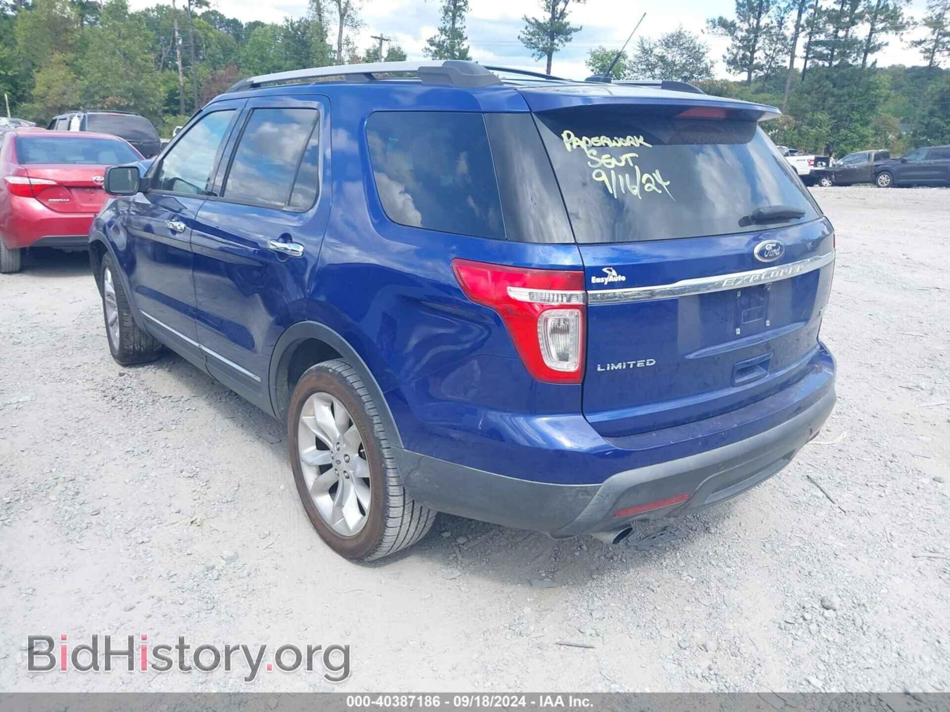 2013 FORD EXPLORER - VIN: 1FM5K7F99DGA16544 - Photo 3