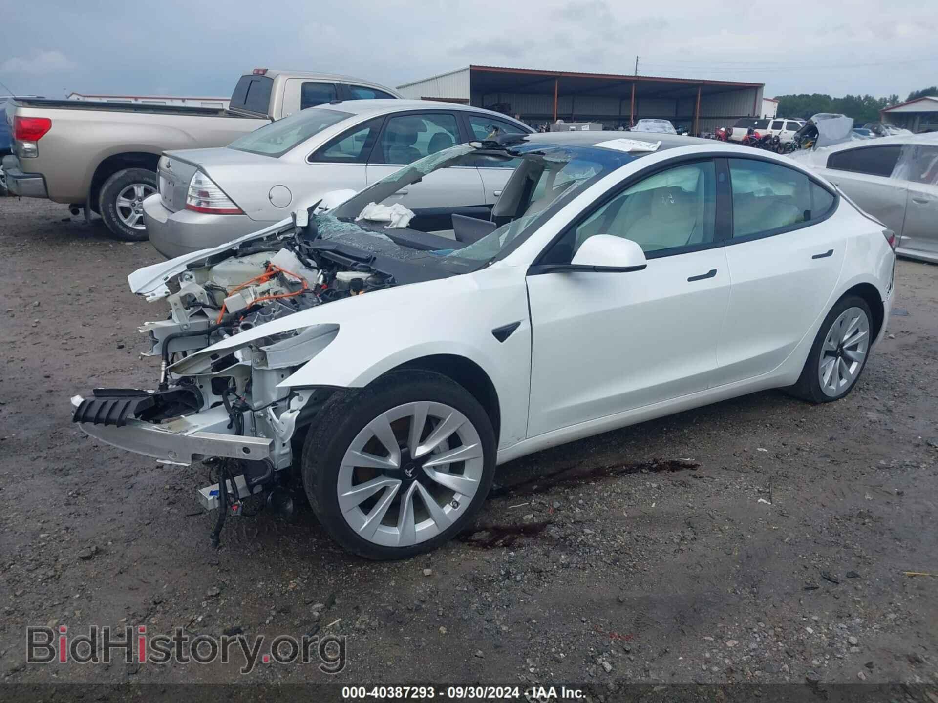 2021 TESLA MODEL 3 - VIN: 5YJ3E1EB7MF868891 - Фото 2
