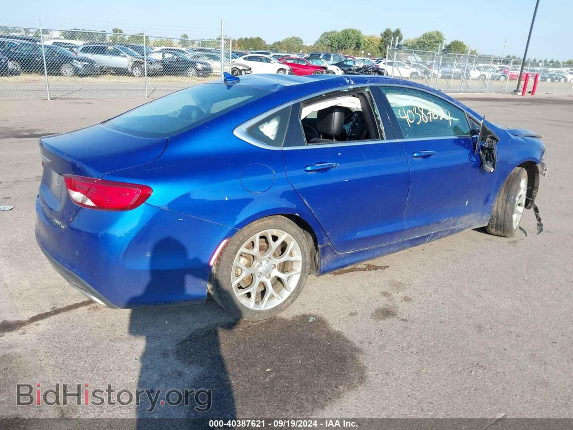 2015 CHRYSLER 200 - VIN: 1C3CCCEG1FN523796 - Фото 4