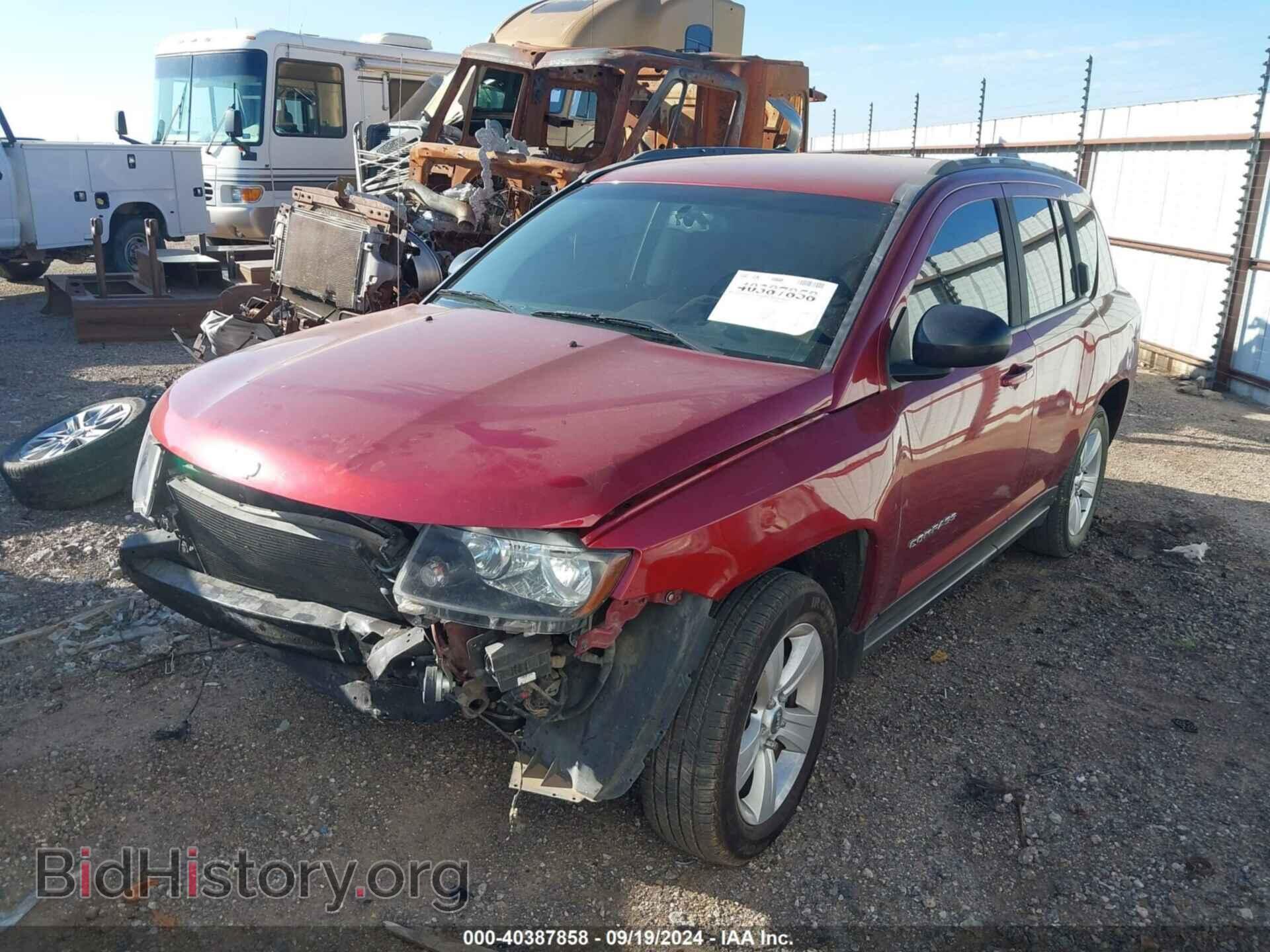 2016 JEEP COMPASS - VIN: 1C4NJCBA4GD742785 - Фото 2