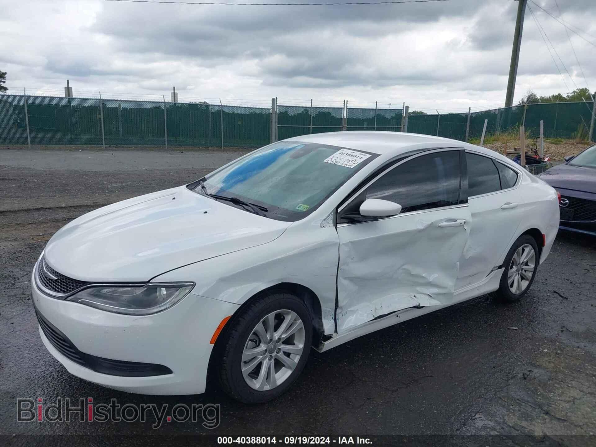 2016 CHRYSLER 200 - VIN: 1C3CCCFB7GN194820 - Фото 2