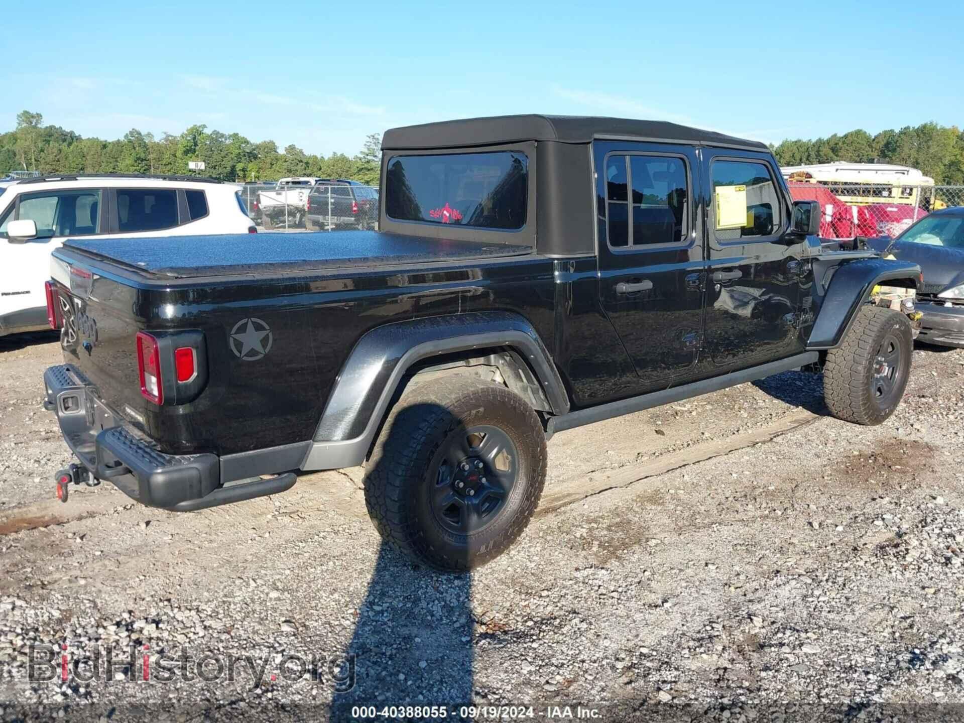 2021 JEEP GLADIATOR - VIN: 1C6HJTAGXML596307 - Фото 4