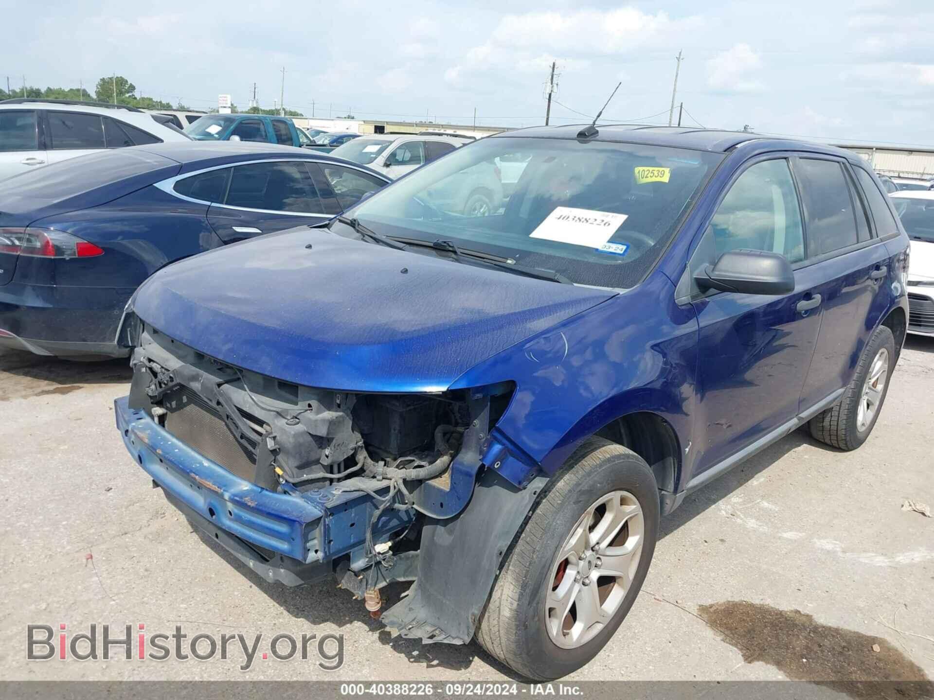 2013 FORD EDGE - VIN: 2FMDK4GC7DBB46284 - Фото 2
