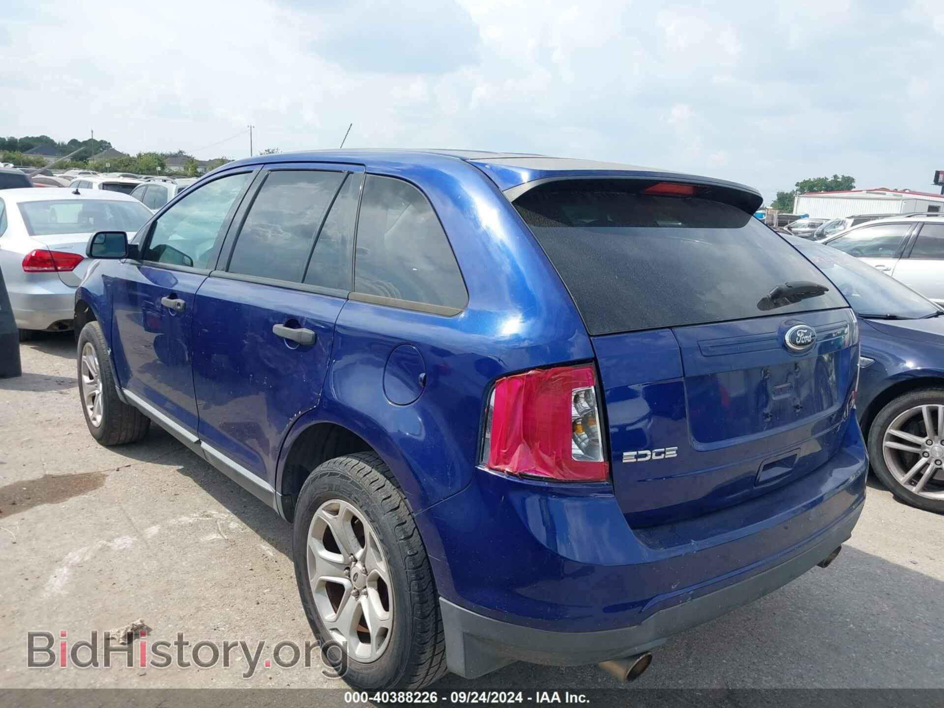 2013 FORD EDGE - VIN: 2FMDK4GC7DBB46284 - Фото 3