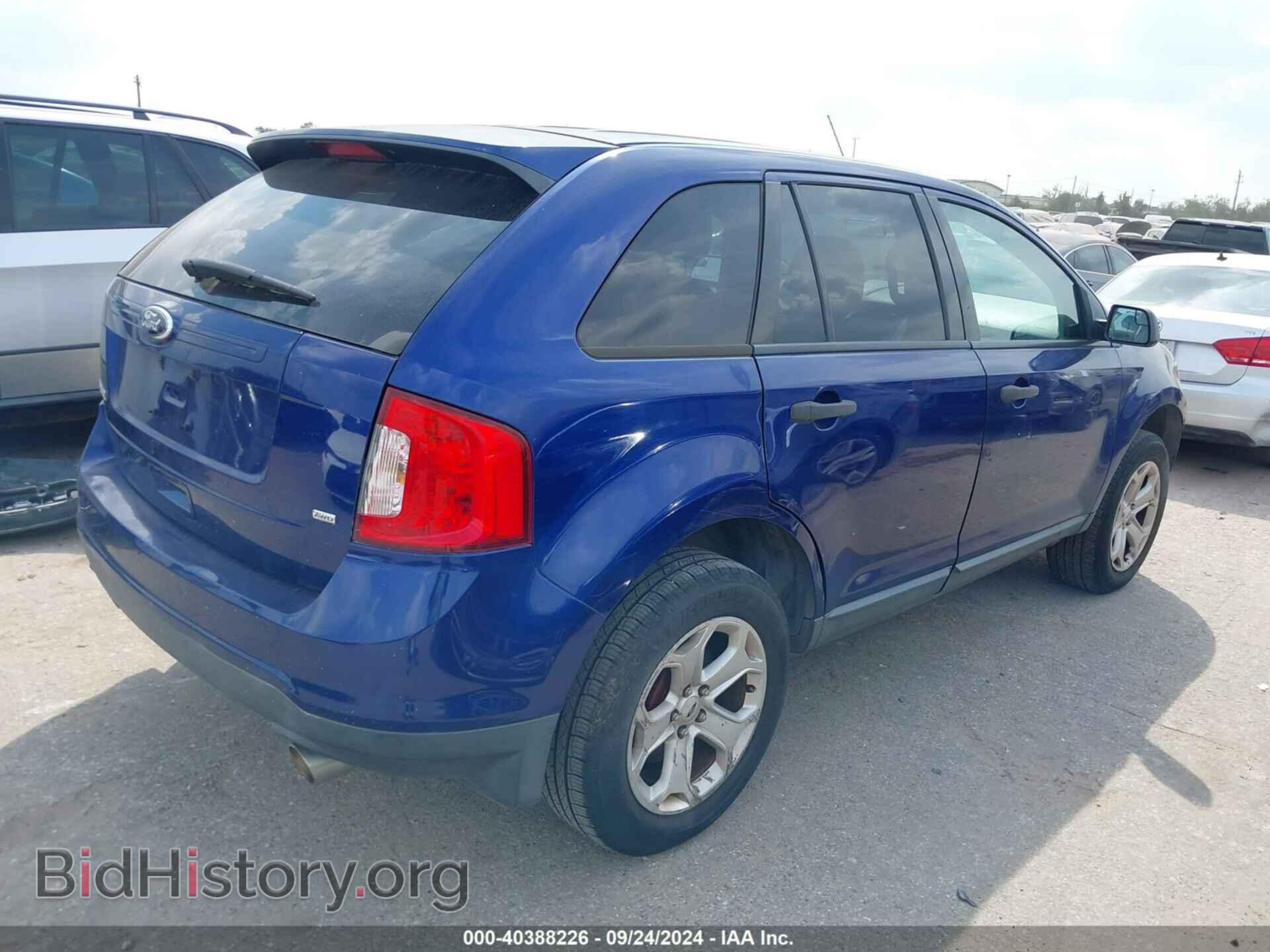 2013 FORD EDGE - VIN: 2FMDK4GC7DBB46284 - Фото 4