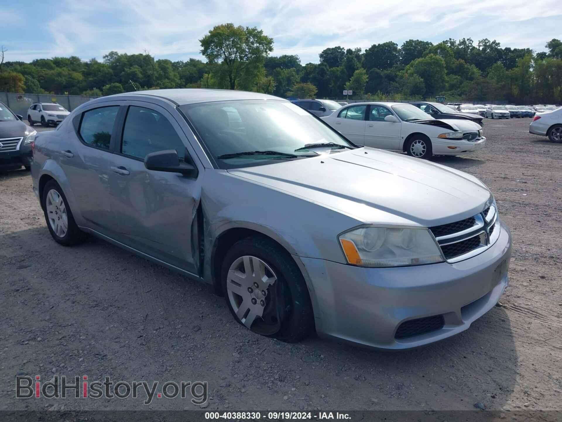 Photo 1C3CDZAG2EN218991 - DODGE AVENGER 2014