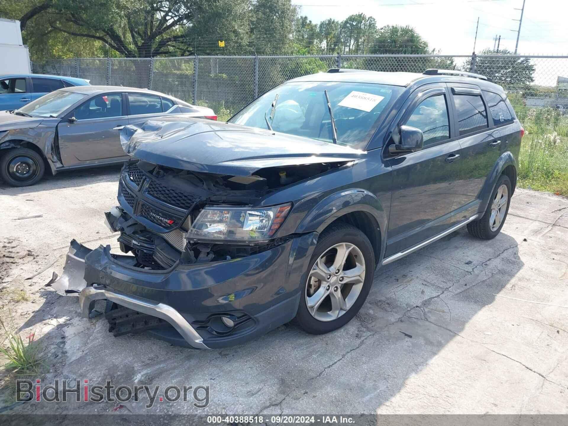 2017 DODGE JOURNEY - VIN: 3C4PDCGG9HT619802 - Фото 2